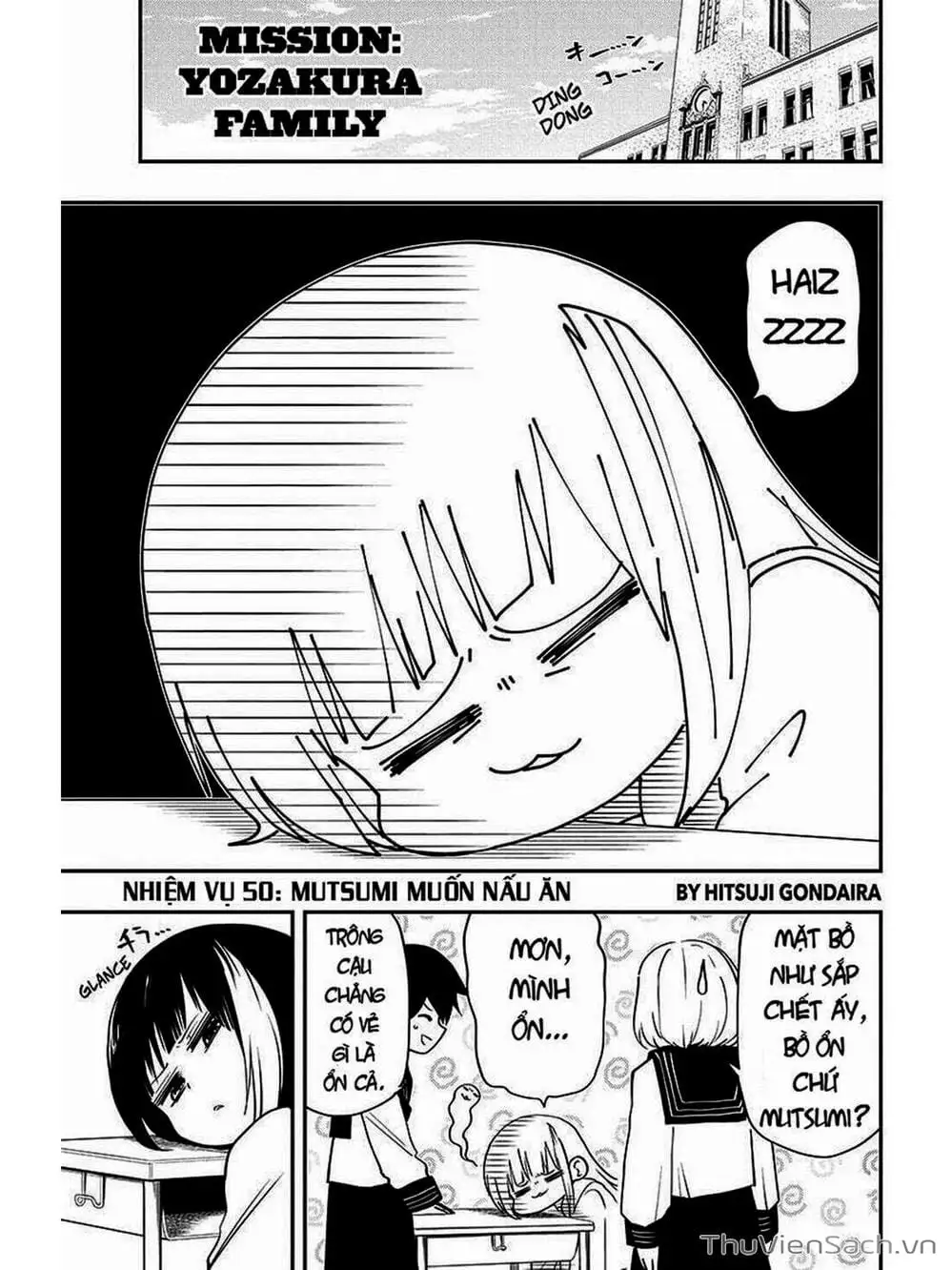 Truyện Tranh Gia Tộc Điệp Viên Yozakura trang 6
