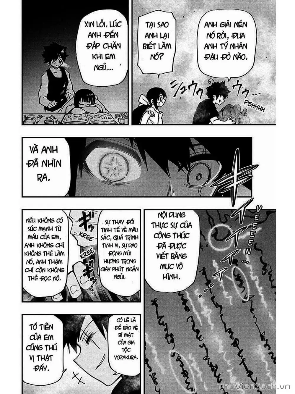 Truyện Tranh Gia Tộc Điệp Viên Yozakura trang 6