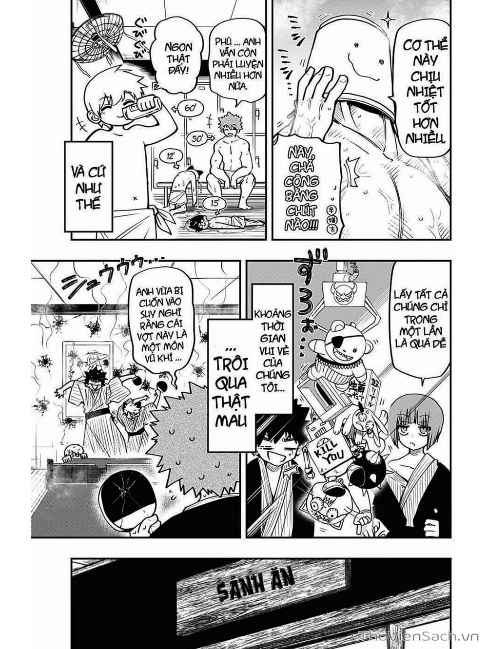 Truyện Tranh Gia Tộc Điệp Viên Yozakura trang 6