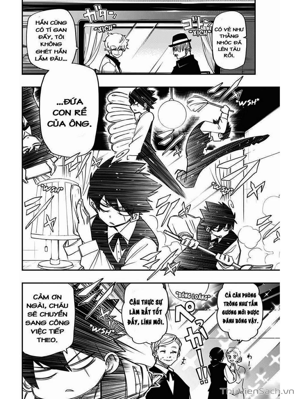 Truyện Tranh Gia Tộc Điệp Viên Yozakura trang 6