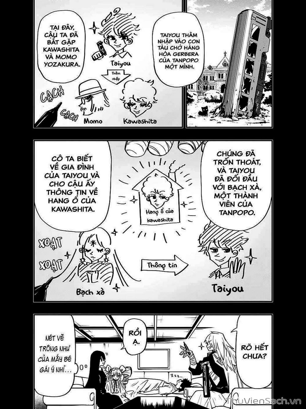Truyện Tranh Gia Tộc Điệp Viên Yozakura trang 6