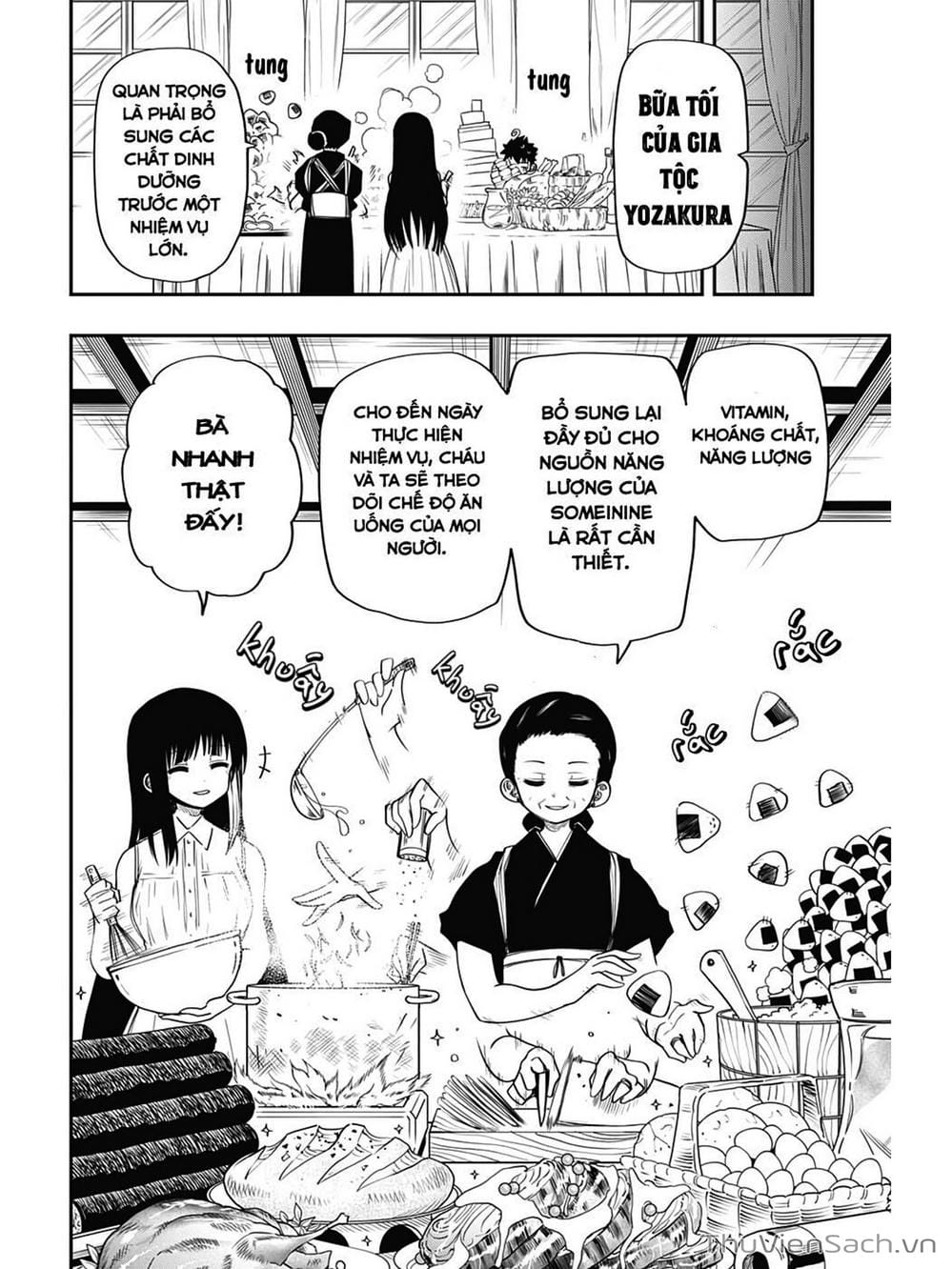 Truyện Tranh Gia Tộc Điệp Viên Yozakura trang 6
