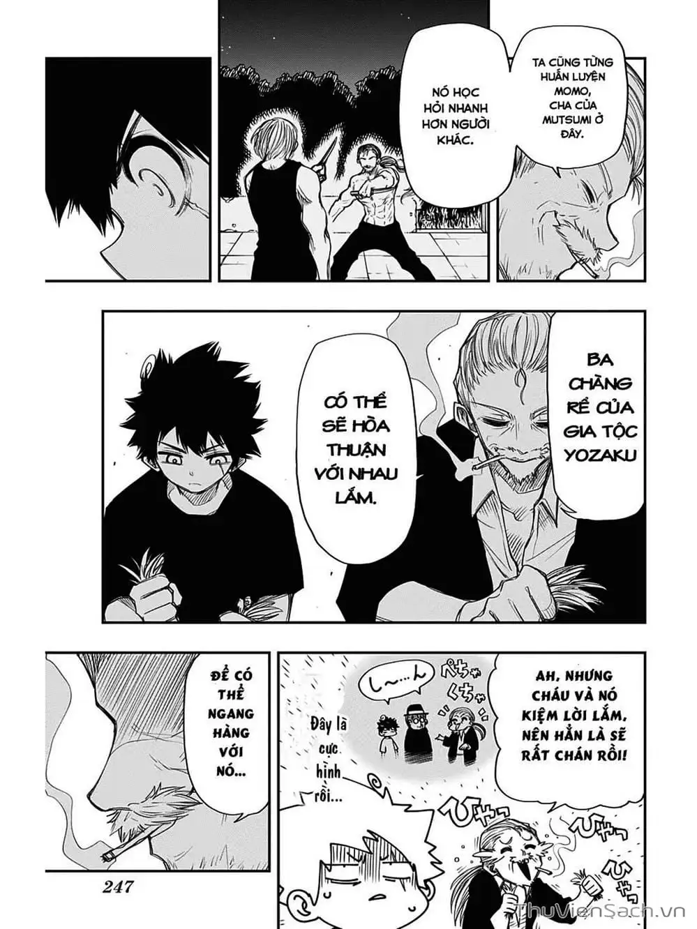 Truyện Tranh Gia Tộc Điệp Viên Yozakura trang 6