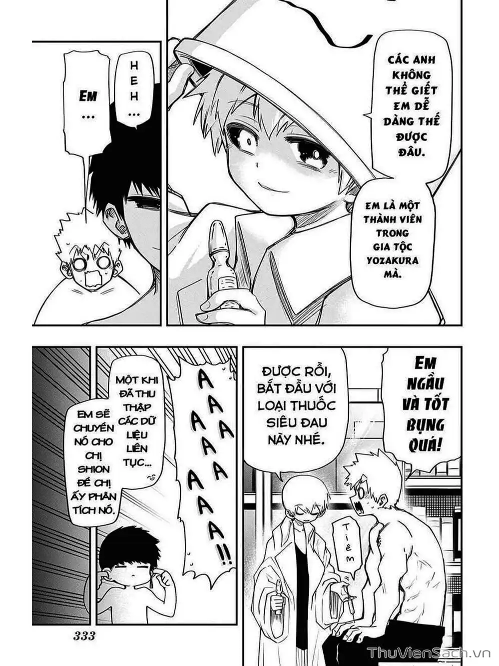 Truyện Tranh Gia Tộc Điệp Viên Yozakura trang 6