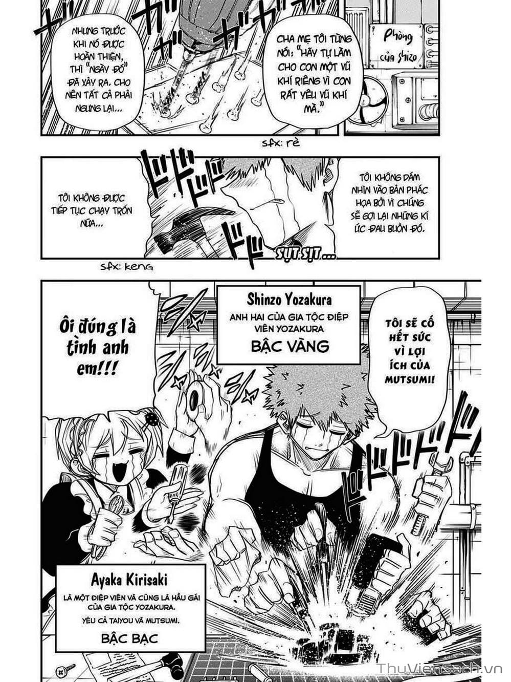 Truyện Tranh Gia Tộc Điệp Viên Yozakura trang 6