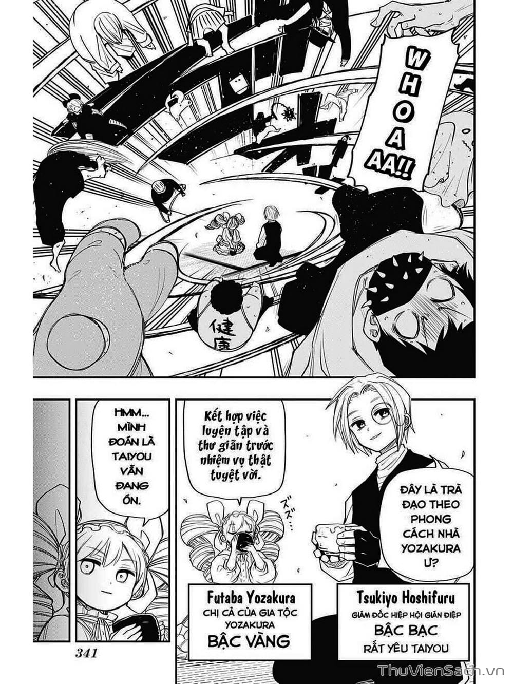 Truyện Tranh Gia Tộc Điệp Viên Yozakura trang 6