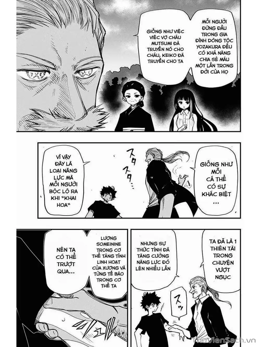 Truyện Tranh Gia Tộc Điệp Viên Yozakura trang 6