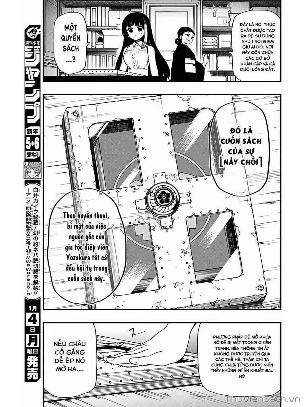 Truyện Tranh Gia Tộc Điệp Viên Yozakura trang 6