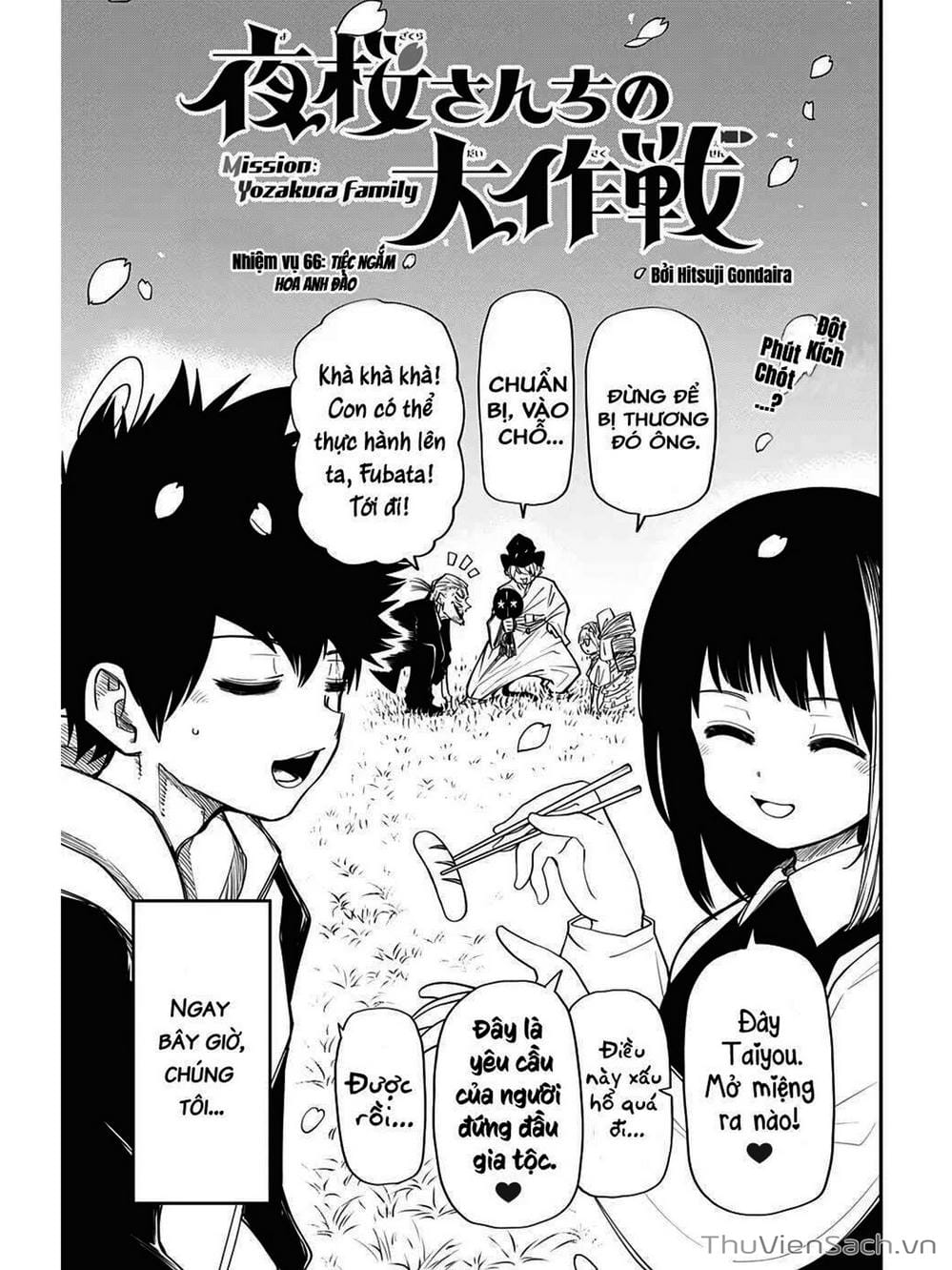 Truyện Tranh Gia Tộc Điệp Viên Yozakura trang 6
