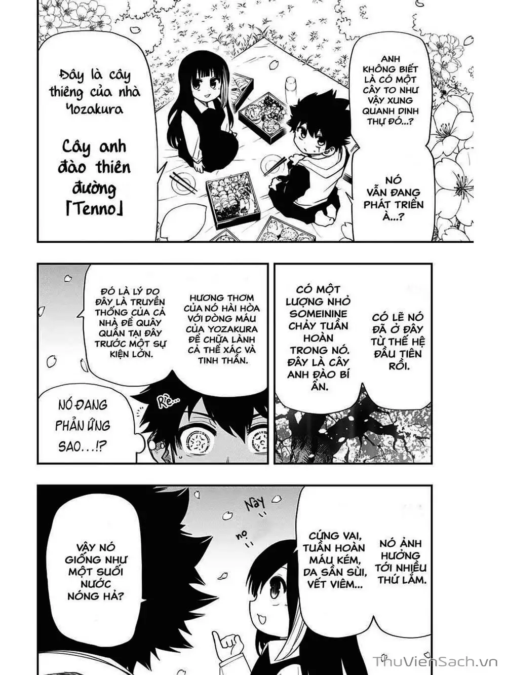 Truyện Tranh Gia Tộc Điệp Viên Yozakura trang 6