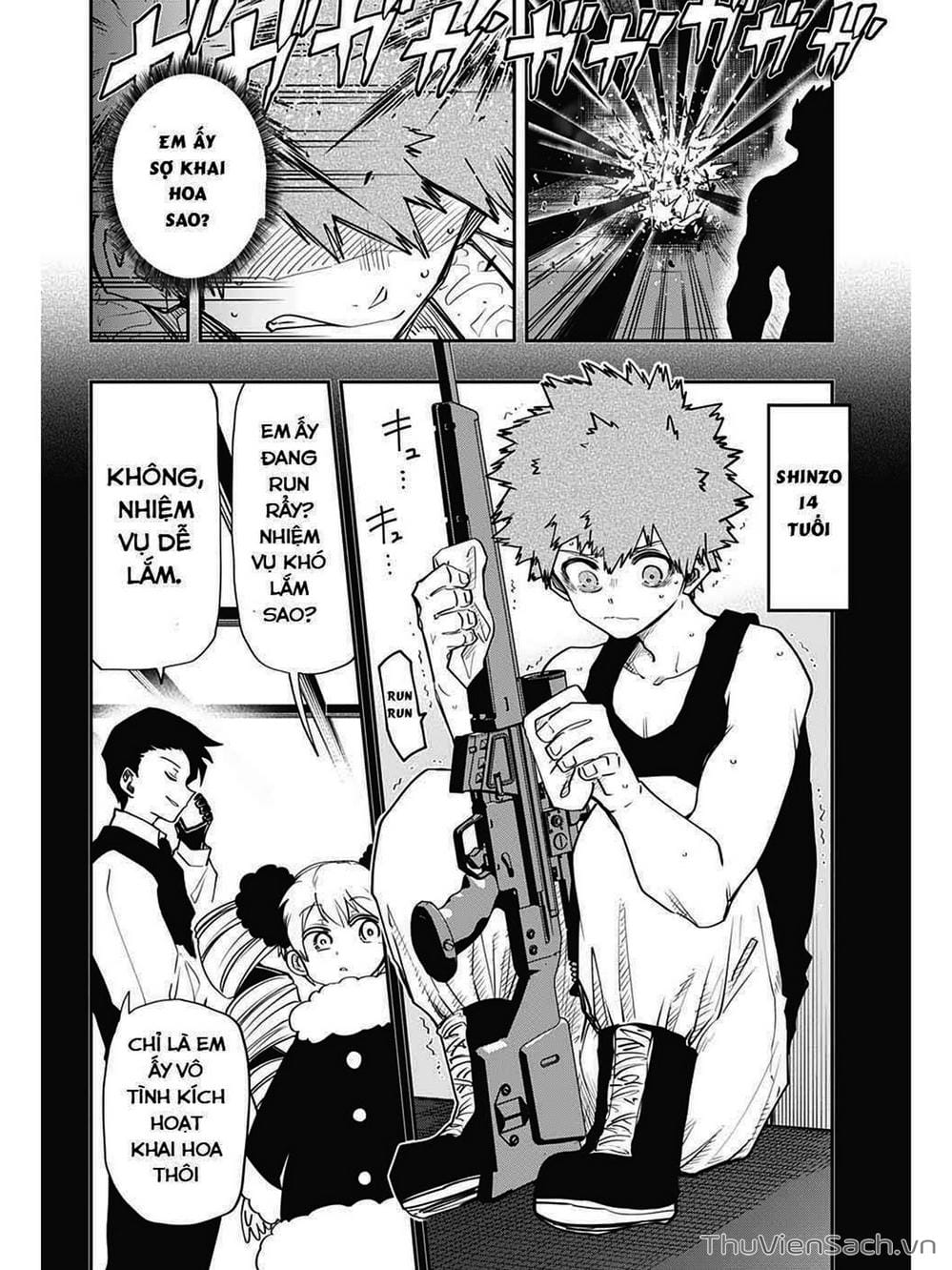 Truyện Tranh Gia Tộc Điệp Viên Yozakura trang 6