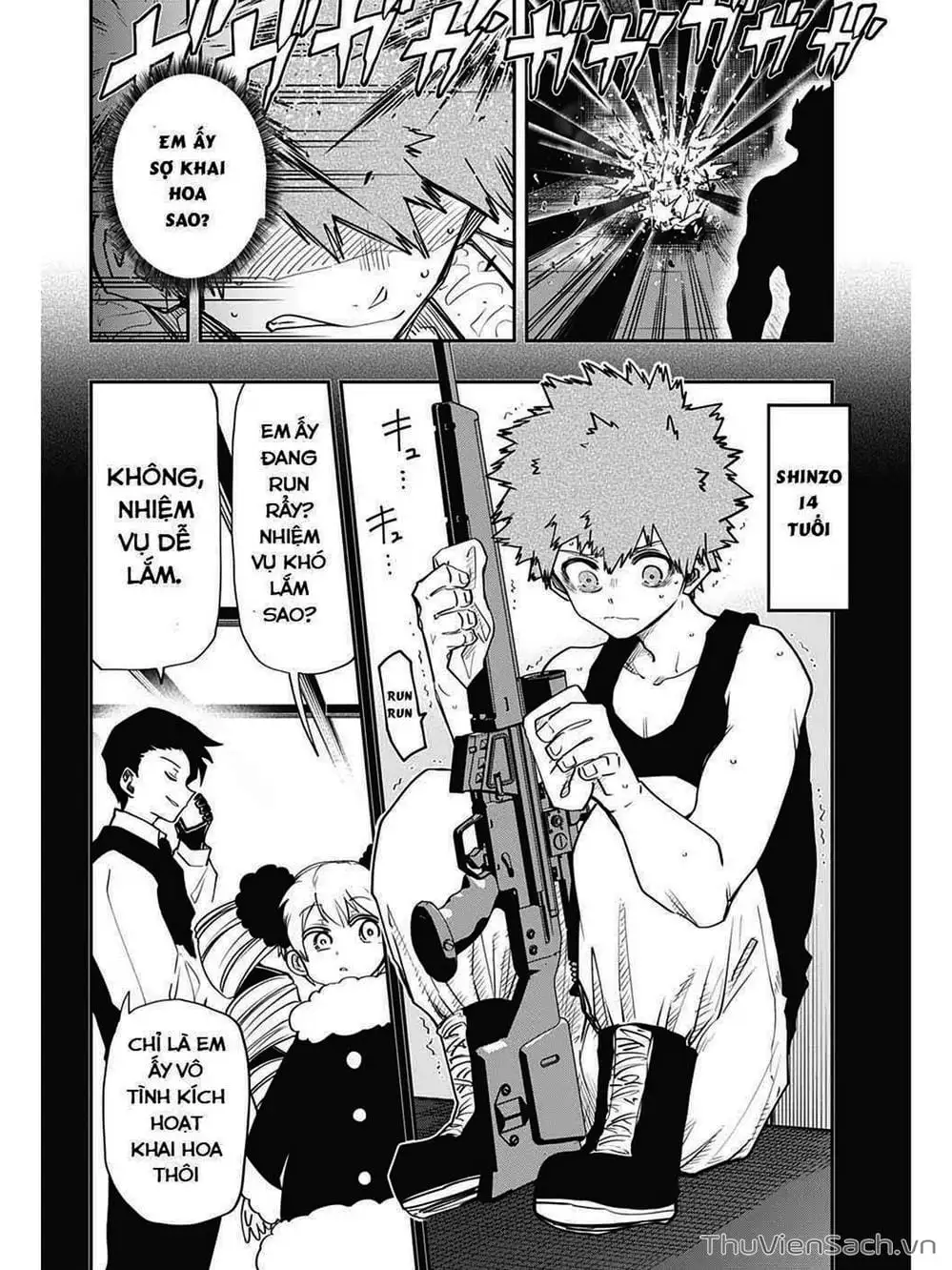 Truyện Tranh Gia Tộc Điệp Viên Yozakura trang 6