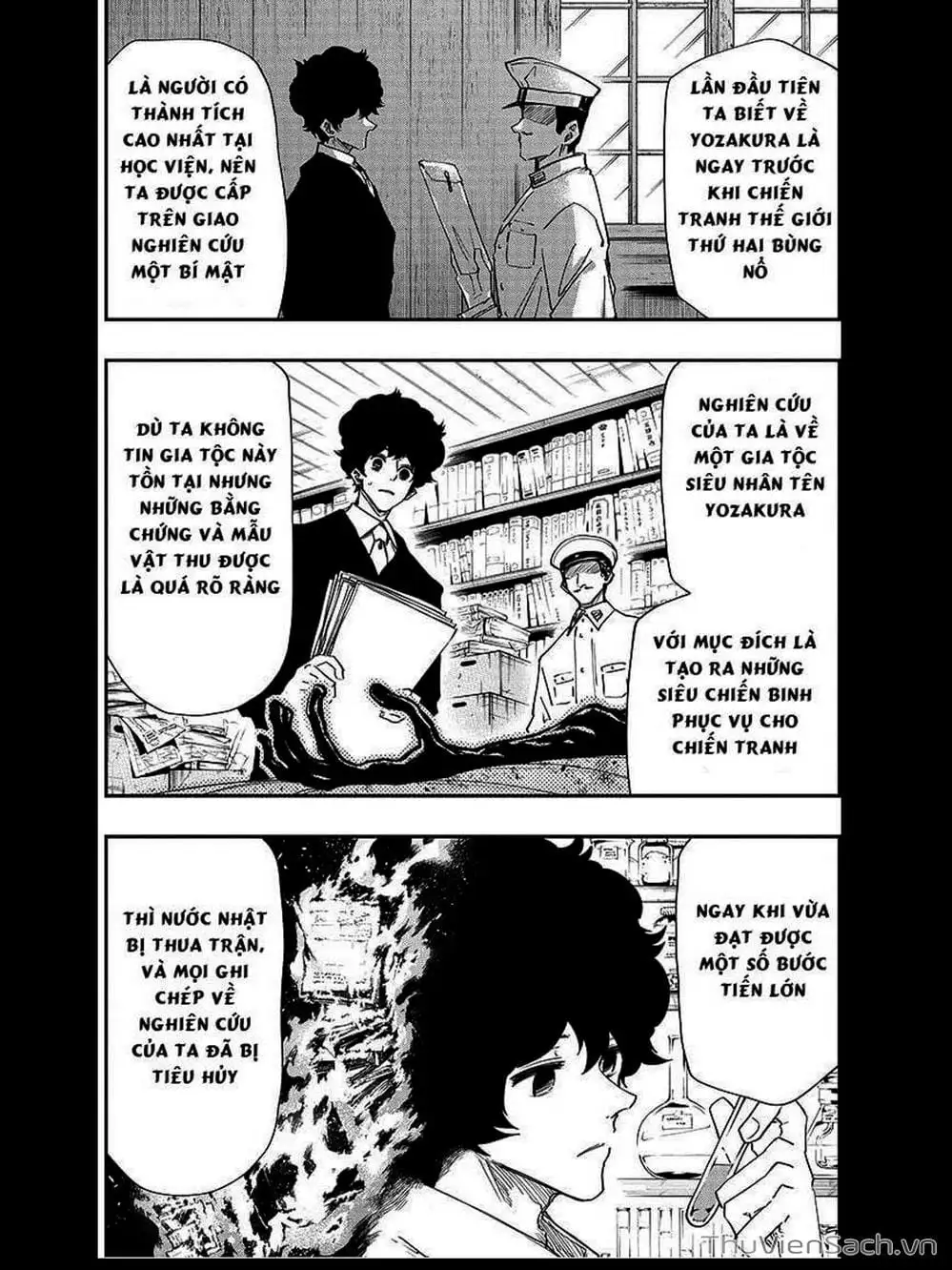 Truyện Tranh Gia Tộc Điệp Viên Yozakura trang 6