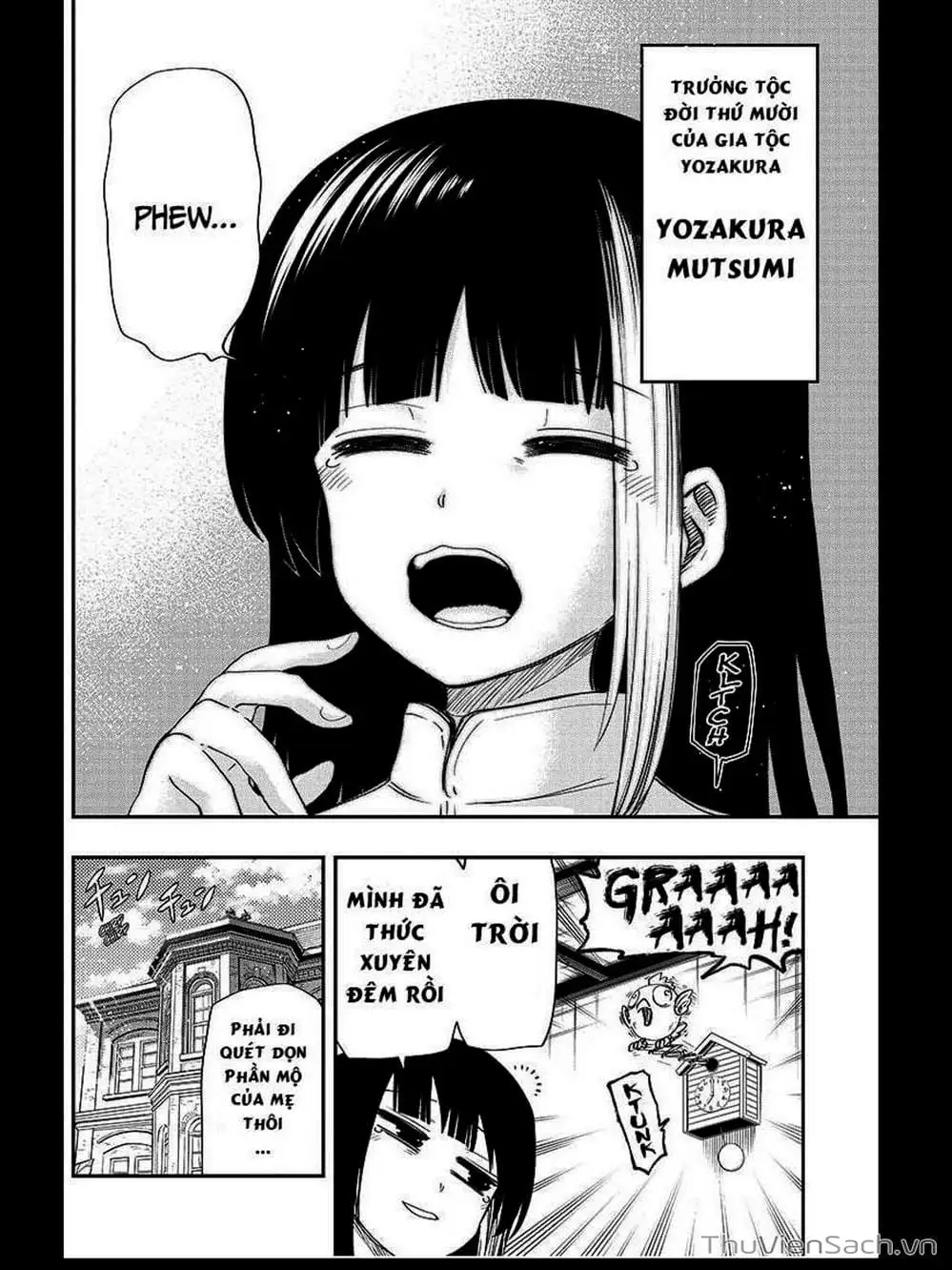 Truyện Tranh Gia Tộc Điệp Viên Yozakura trang 6