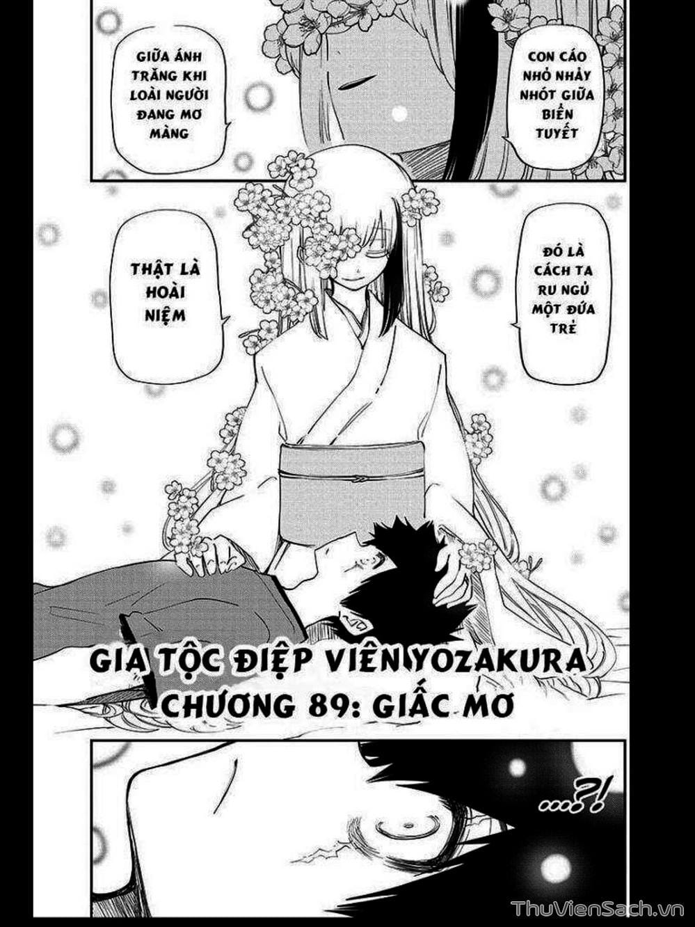 Truyện Tranh Gia Tộc Điệp Viên Yozakura trang 6