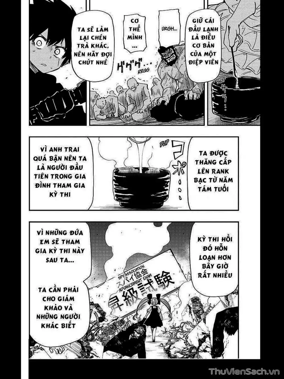 Truyện Tranh Gia Tộc Điệp Viên Yozakura trang 6