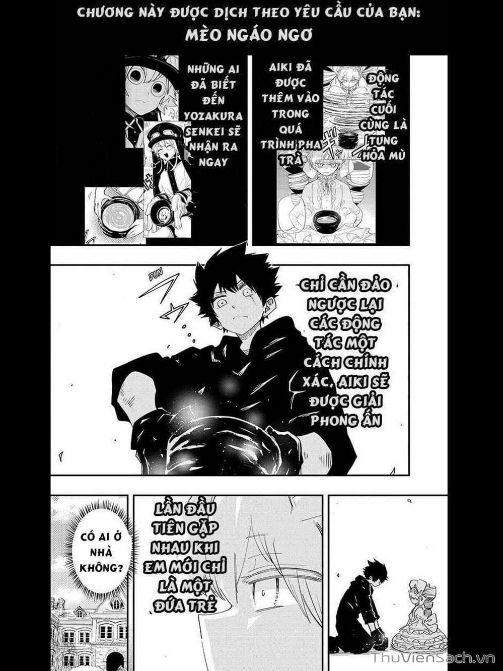 Truyện Tranh Gia Tộc Điệp Viên Yozakura trang 6