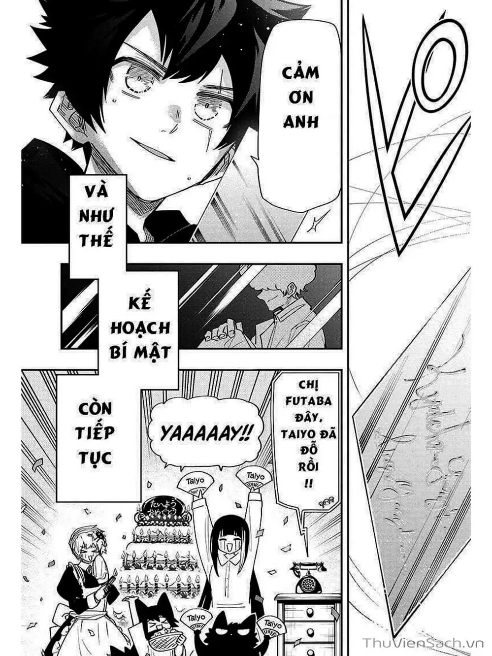 Truyện Tranh Gia Tộc Điệp Viên Yozakura trang 6