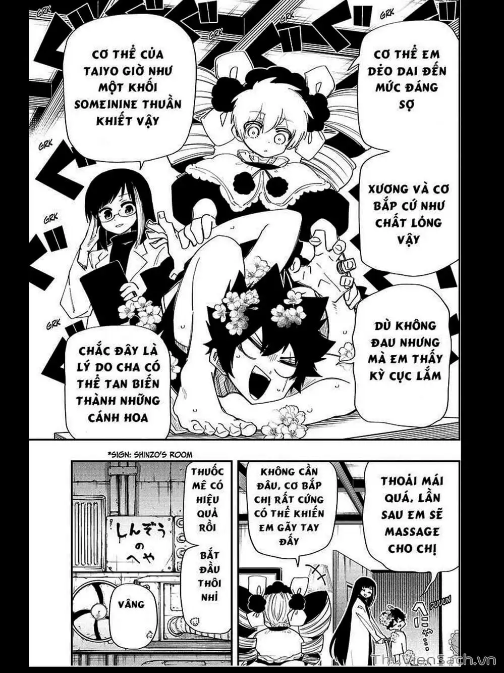 Truyện Tranh Gia Tộc Điệp Viên Yozakura trang 6