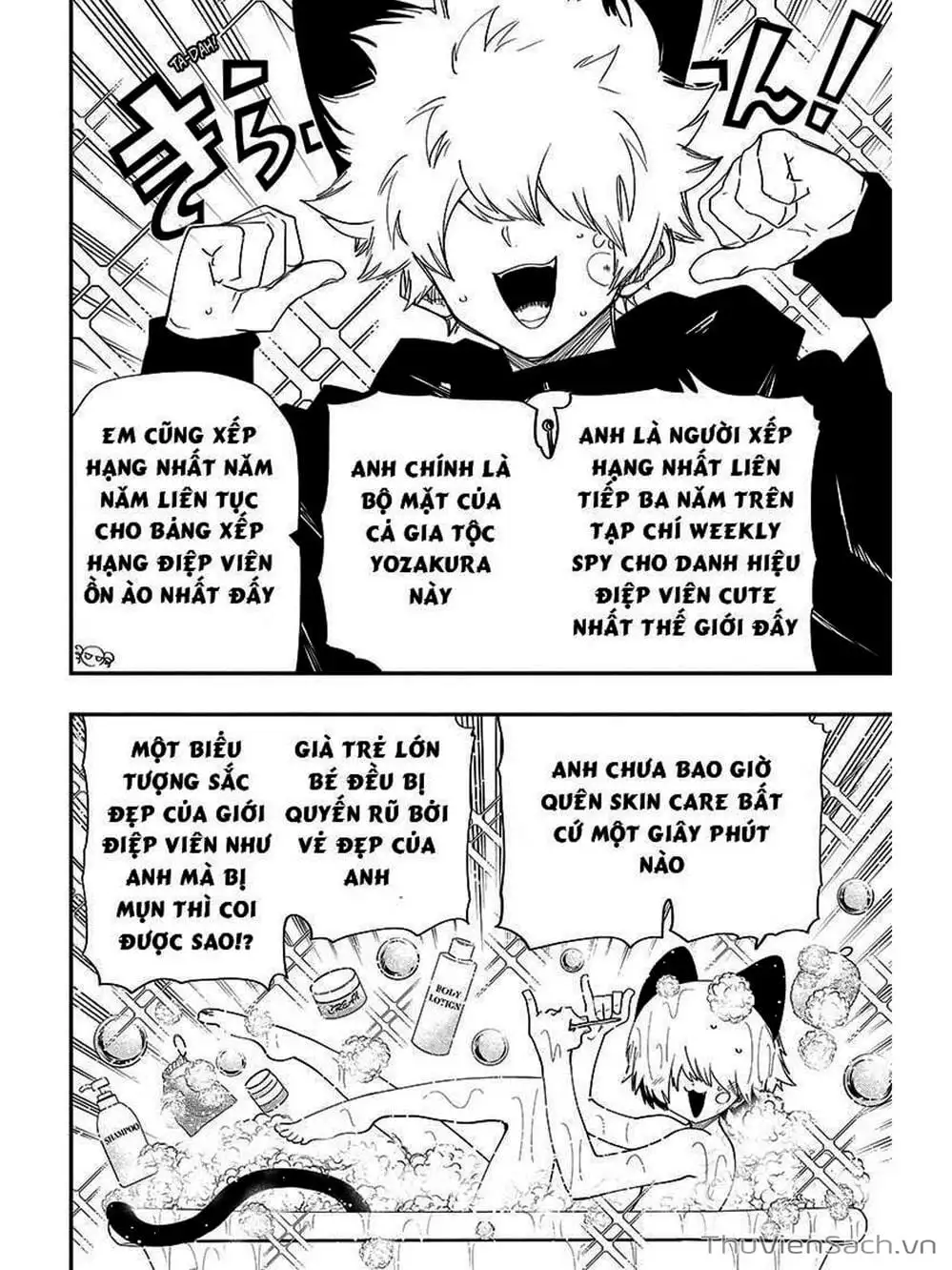 Truyện Tranh Gia Tộc Điệp Viên Yozakura trang 6