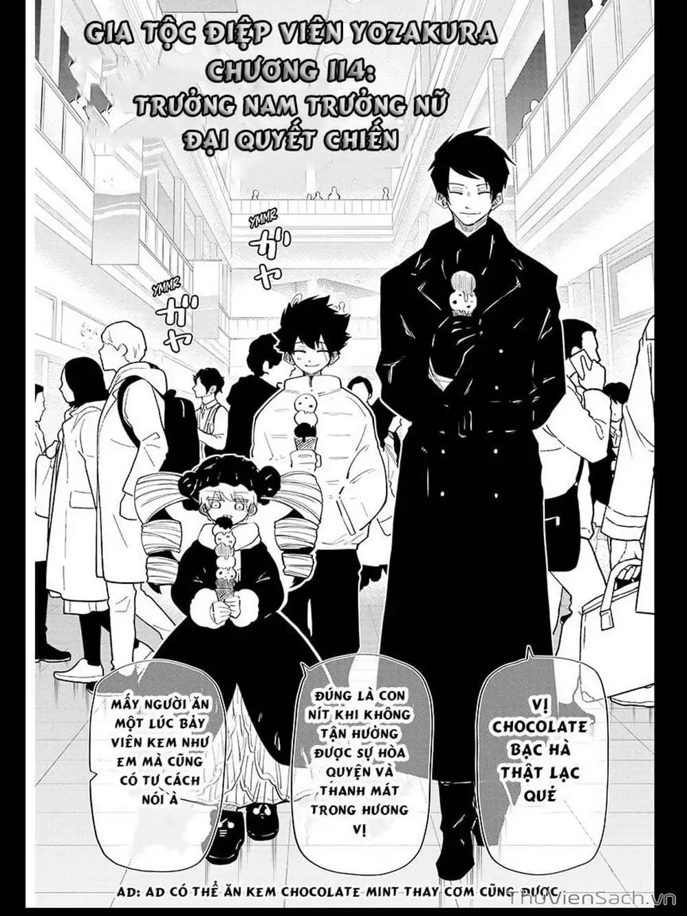 Truyện Tranh Gia Tộc Điệp Viên Yozakura trang 6