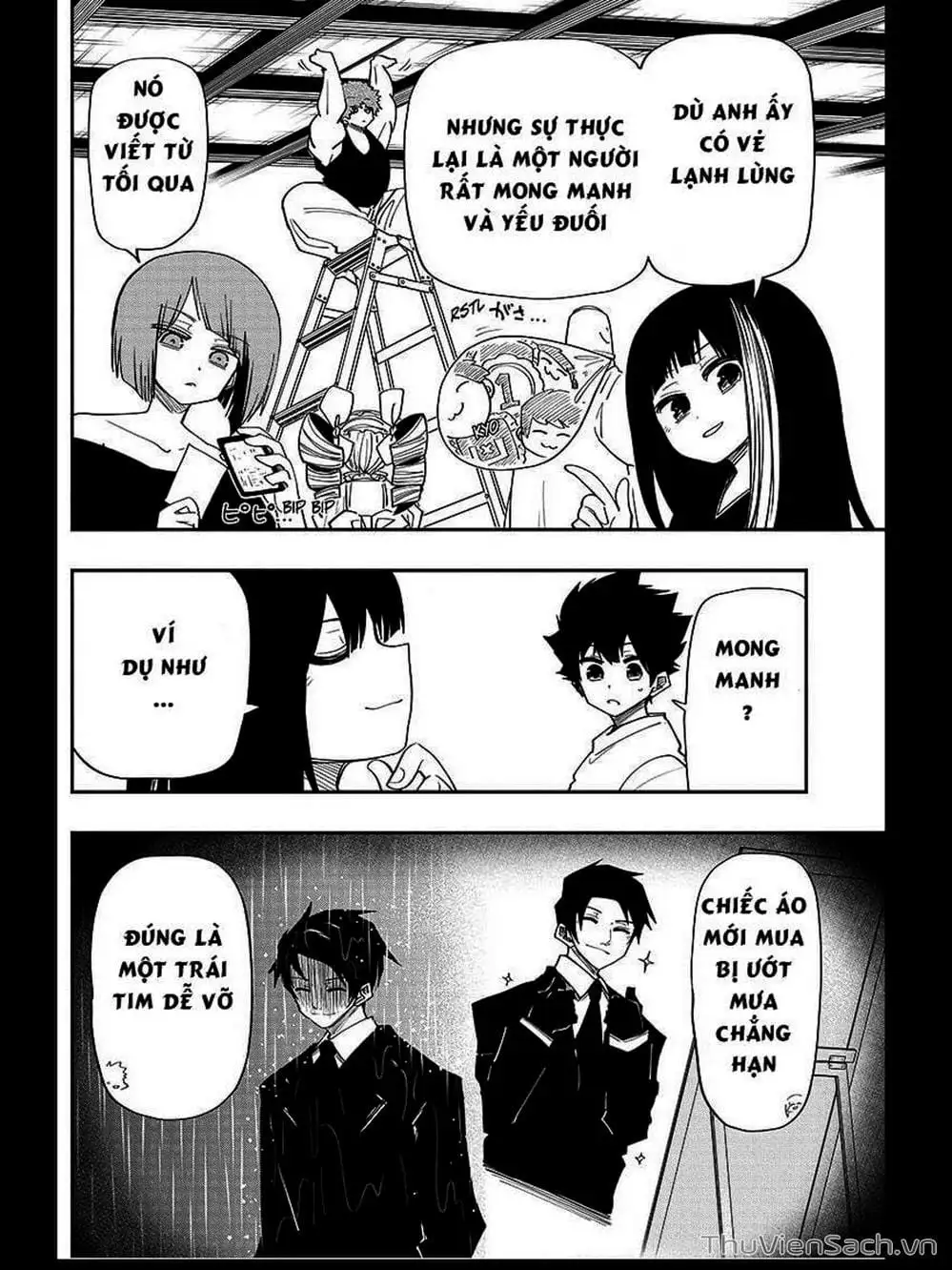 Truyện Tranh Gia Tộc Điệp Viên Yozakura trang 6