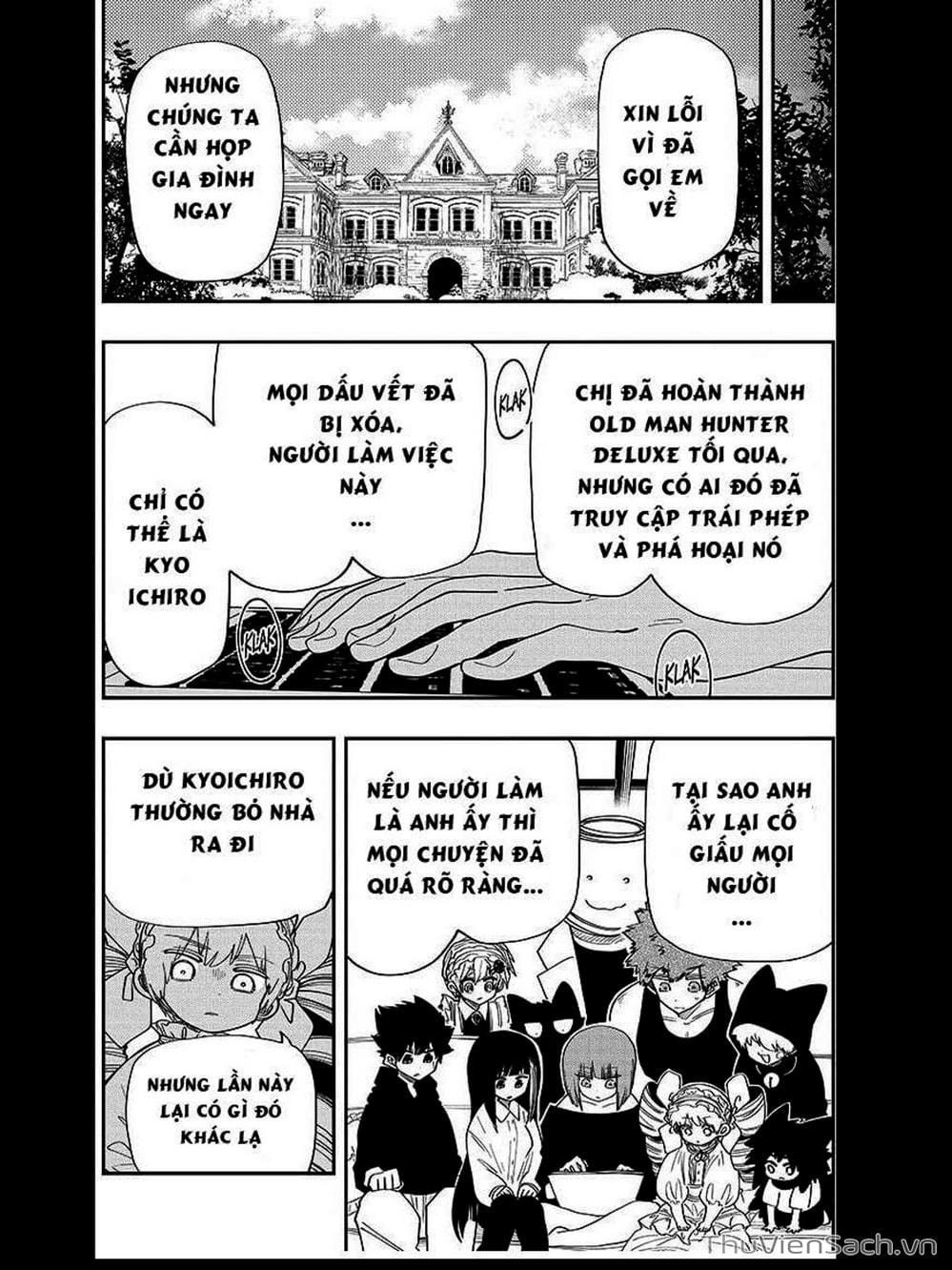 Truyện Tranh Gia Tộc Điệp Viên Yozakura trang 6