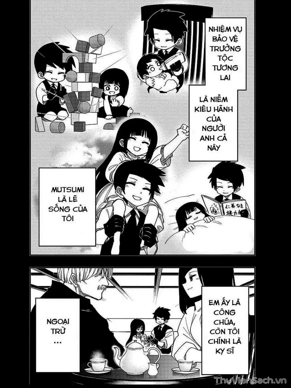 Truyện Tranh Gia Tộc Điệp Viên Yozakura trang 6