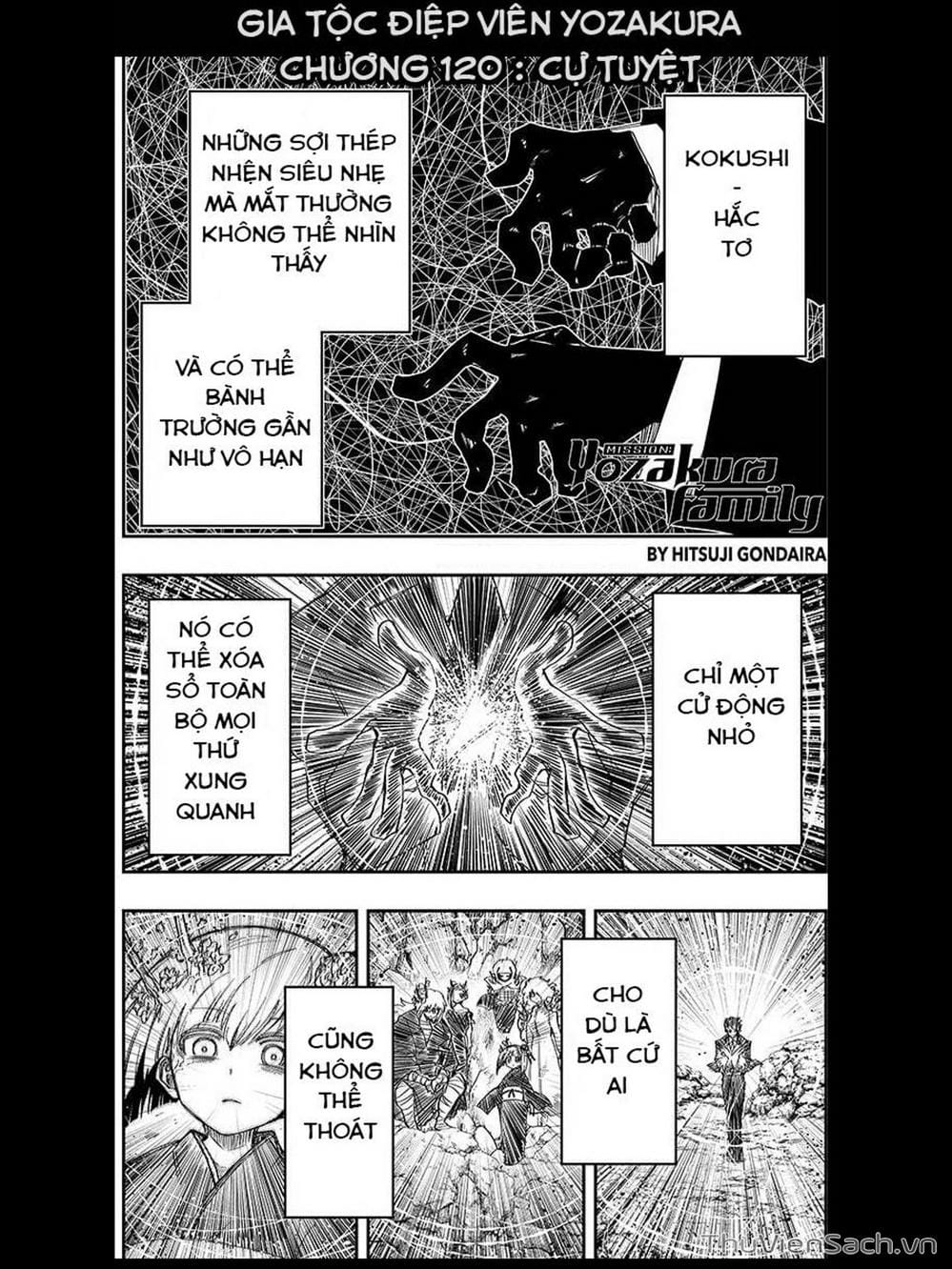 Truyện Tranh Gia Tộc Điệp Viên Yozakura trang 6