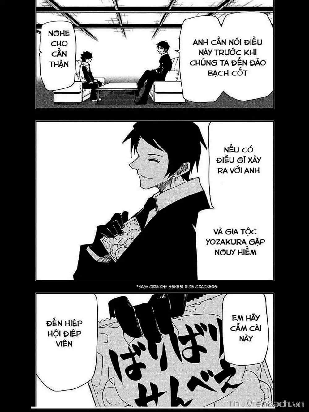 Truyện Tranh Gia Tộc Điệp Viên Yozakura trang 6
