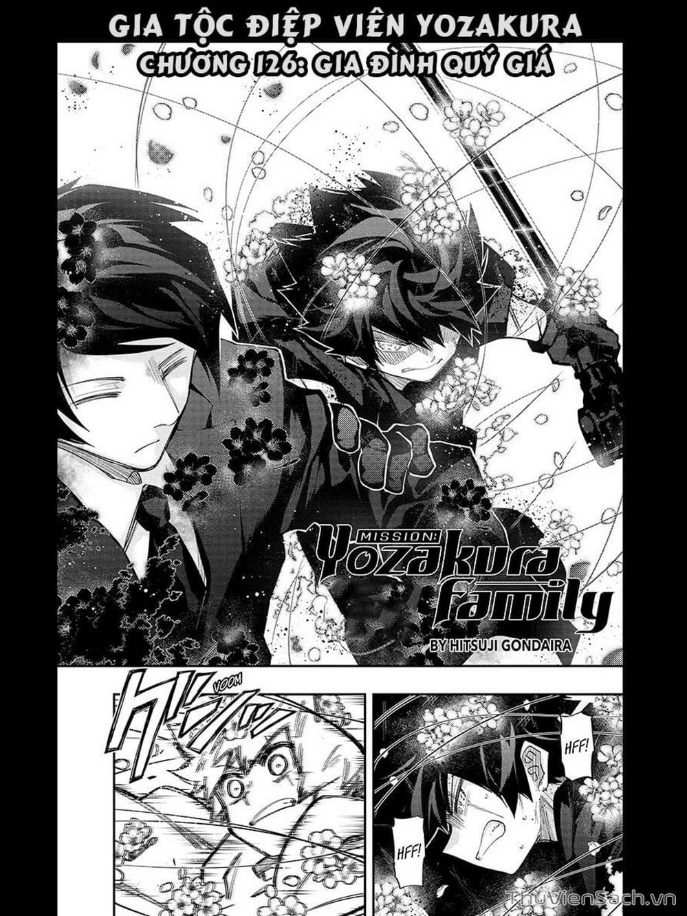 Truyện Tranh Gia Tộc Điệp Viên Yozakura trang 6