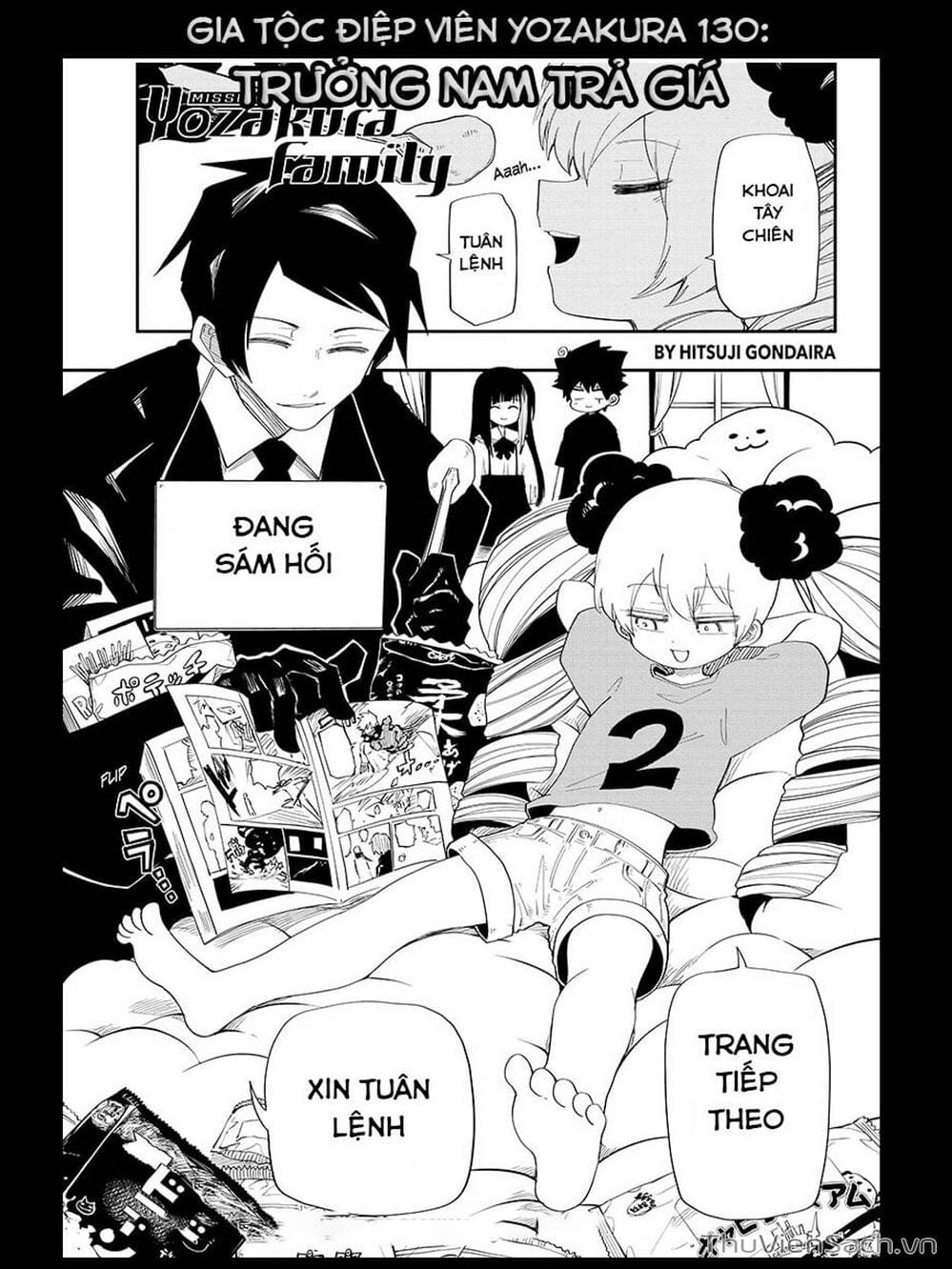 Truyện Tranh Gia Tộc Điệp Viên Yozakura trang 6