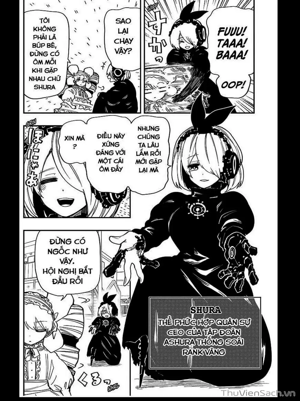 Truyện Tranh Gia Tộc Điệp Viên Yozakura trang 6