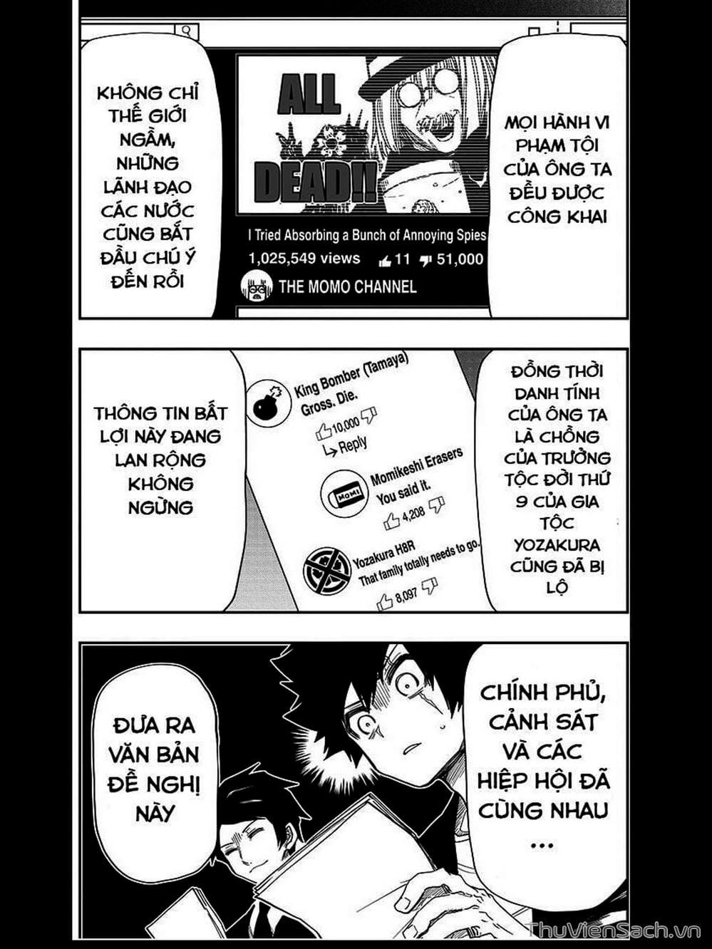 Truyện Tranh Gia Tộc Điệp Viên Yozakura trang 6