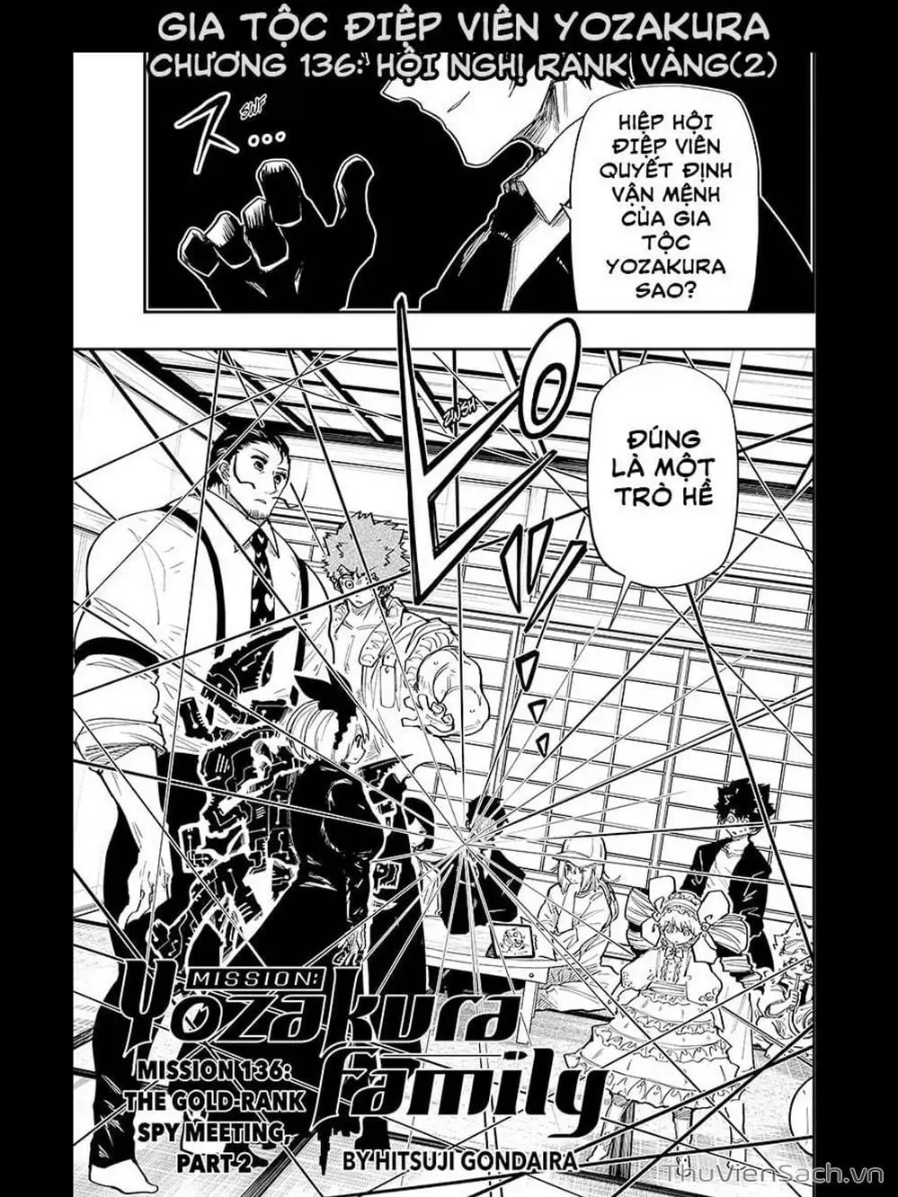Truyện Tranh Gia Tộc Điệp Viên Yozakura trang 6