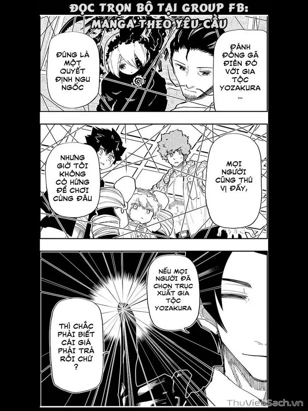 Truyện Tranh Gia Tộc Điệp Viên Yozakura trang 6