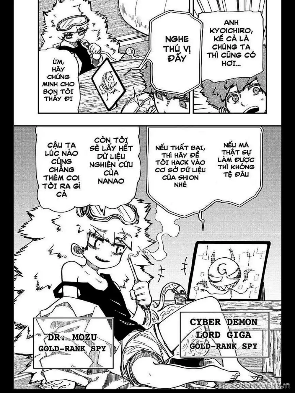 Truyện Tranh Gia Tộc Điệp Viên Yozakura trang 6