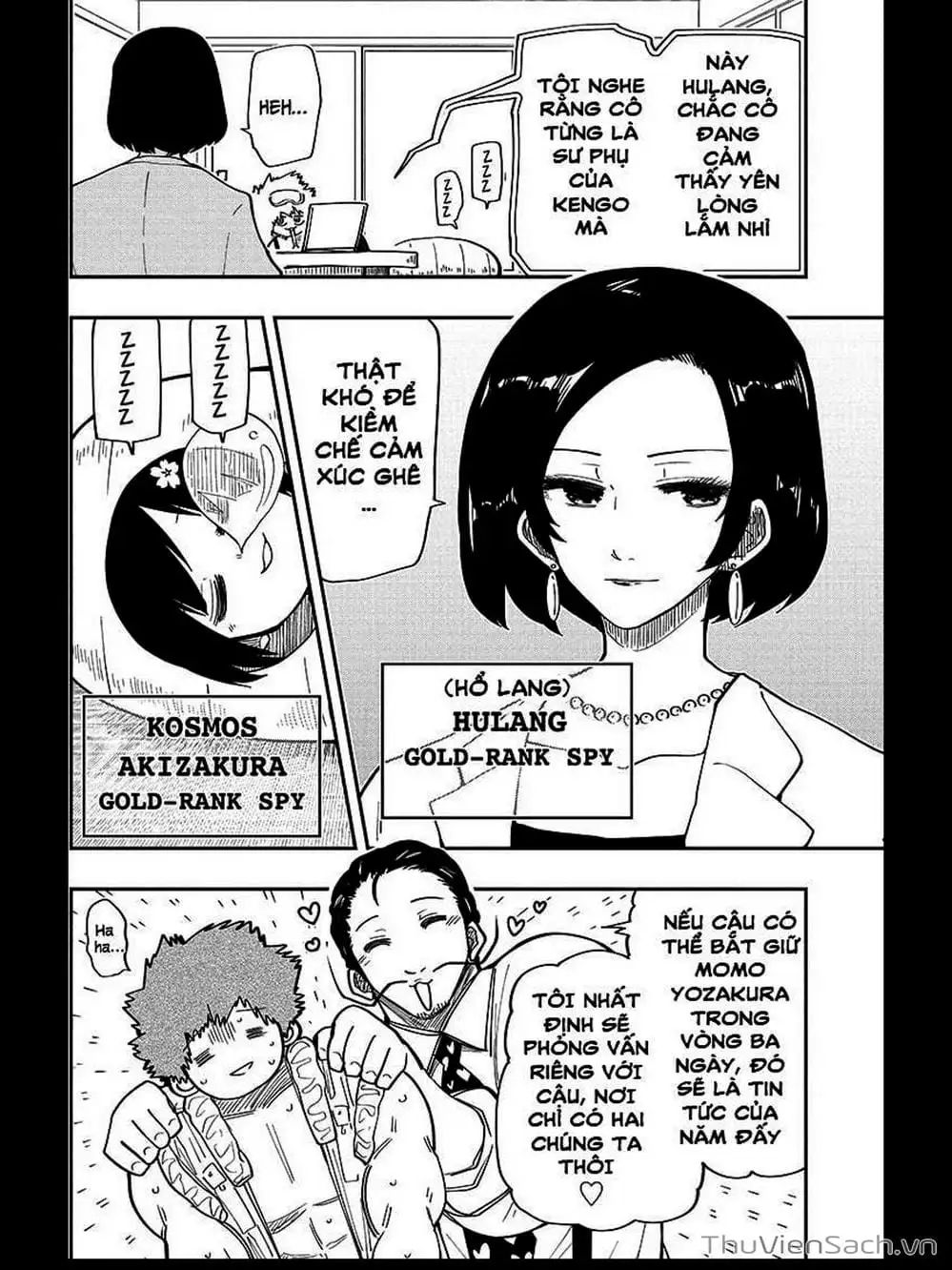 Truyện Tranh Gia Tộc Điệp Viên Yozakura trang 6