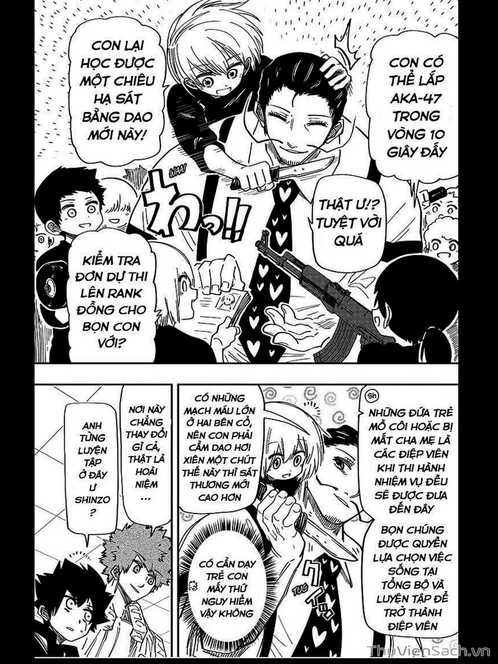 Truyện Tranh Gia Tộc Điệp Viên Yozakura trang 6