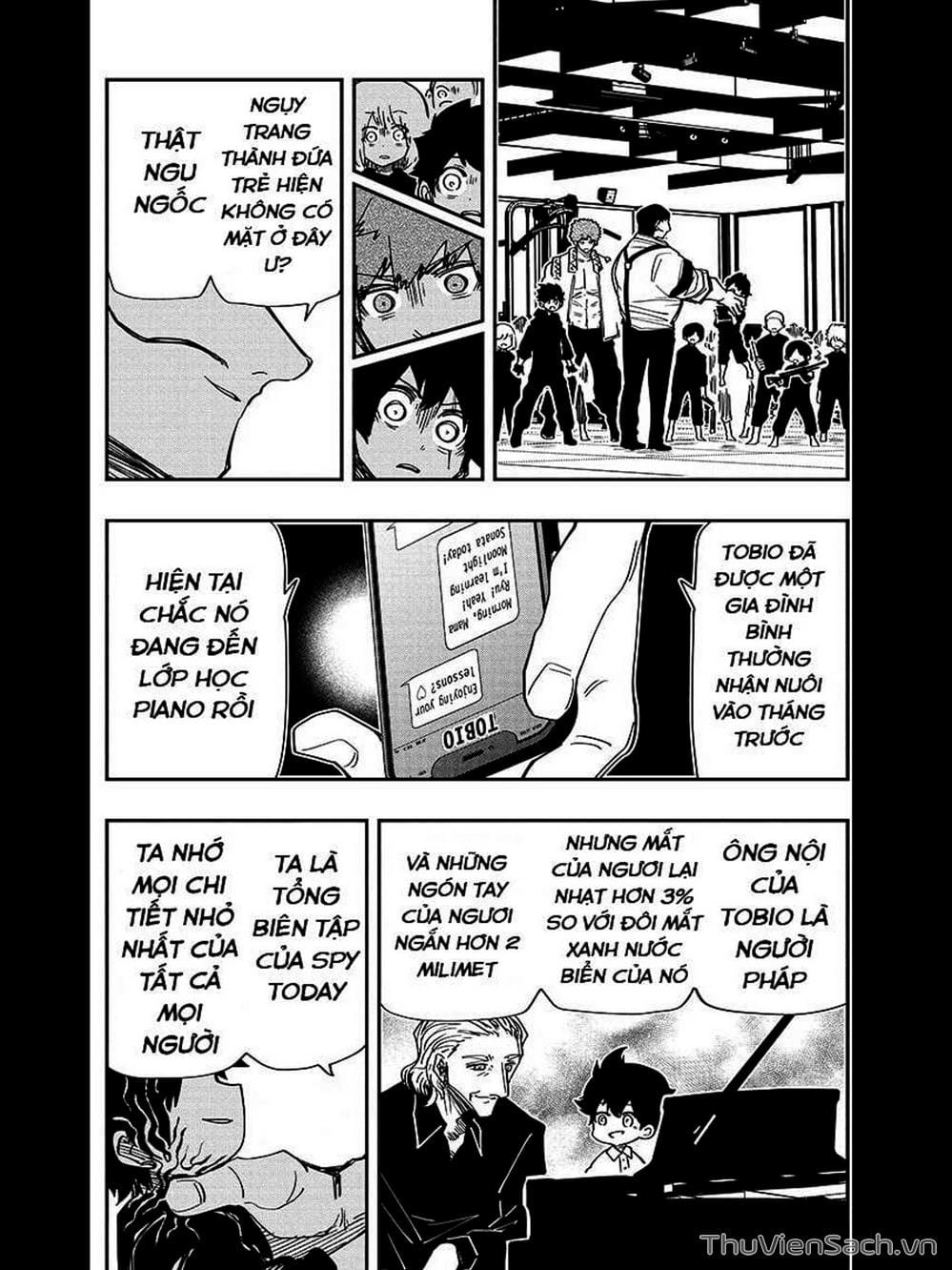Truyện Tranh Gia Tộc Điệp Viên Yozakura trang 6