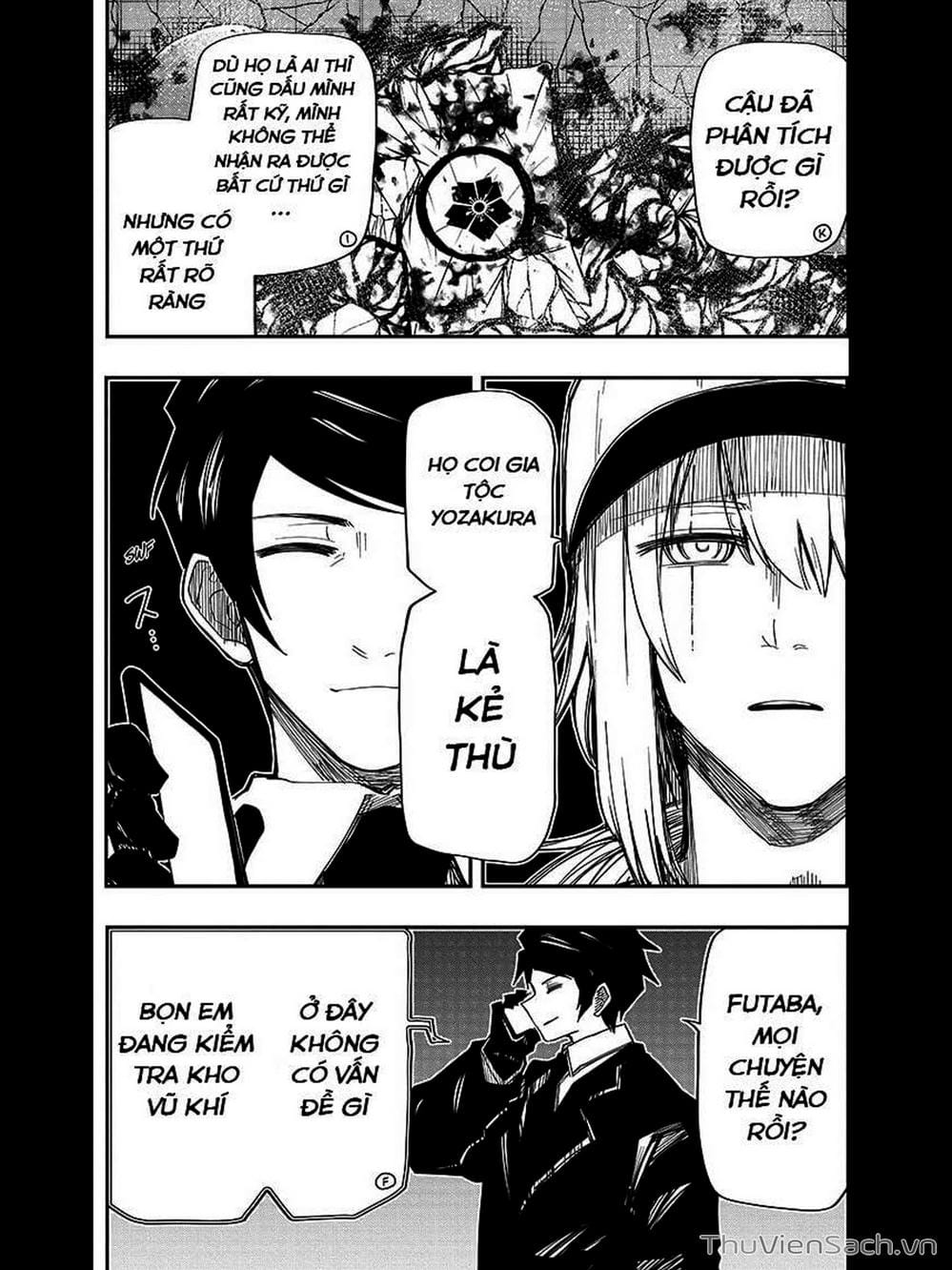Truyện Tranh Gia Tộc Điệp Viên Yozakura trang 6