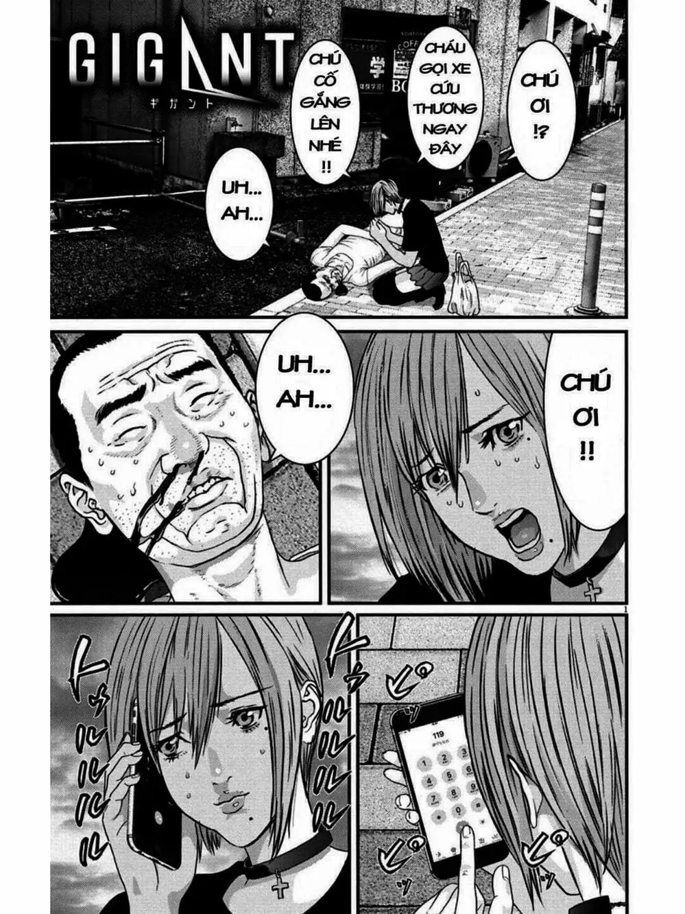 Truyện Tranh Người Khổng Lồ - Gigant trang 7