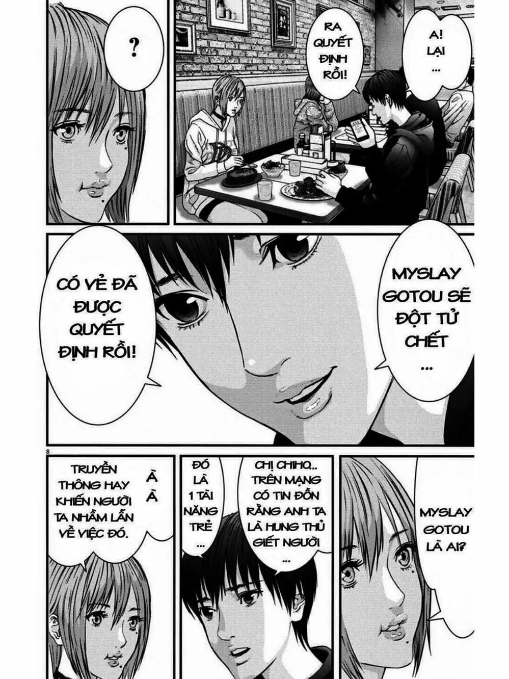 Truyện Tranh Người Khổng Lồ - Gigant trang 7