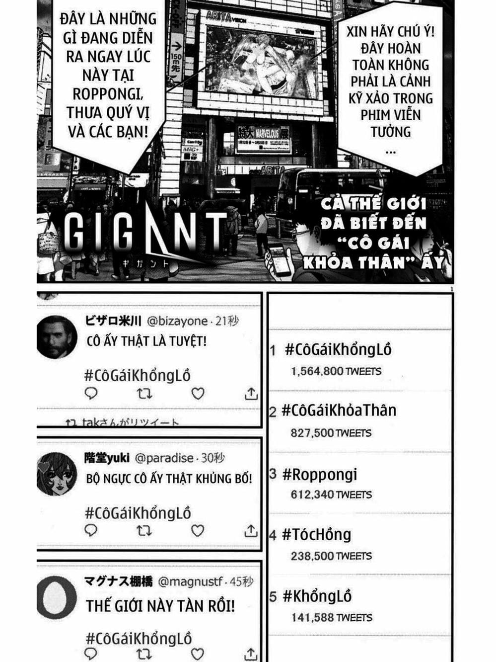 Truyện Tranh Người Khổng Lồ - Gigant trang 7