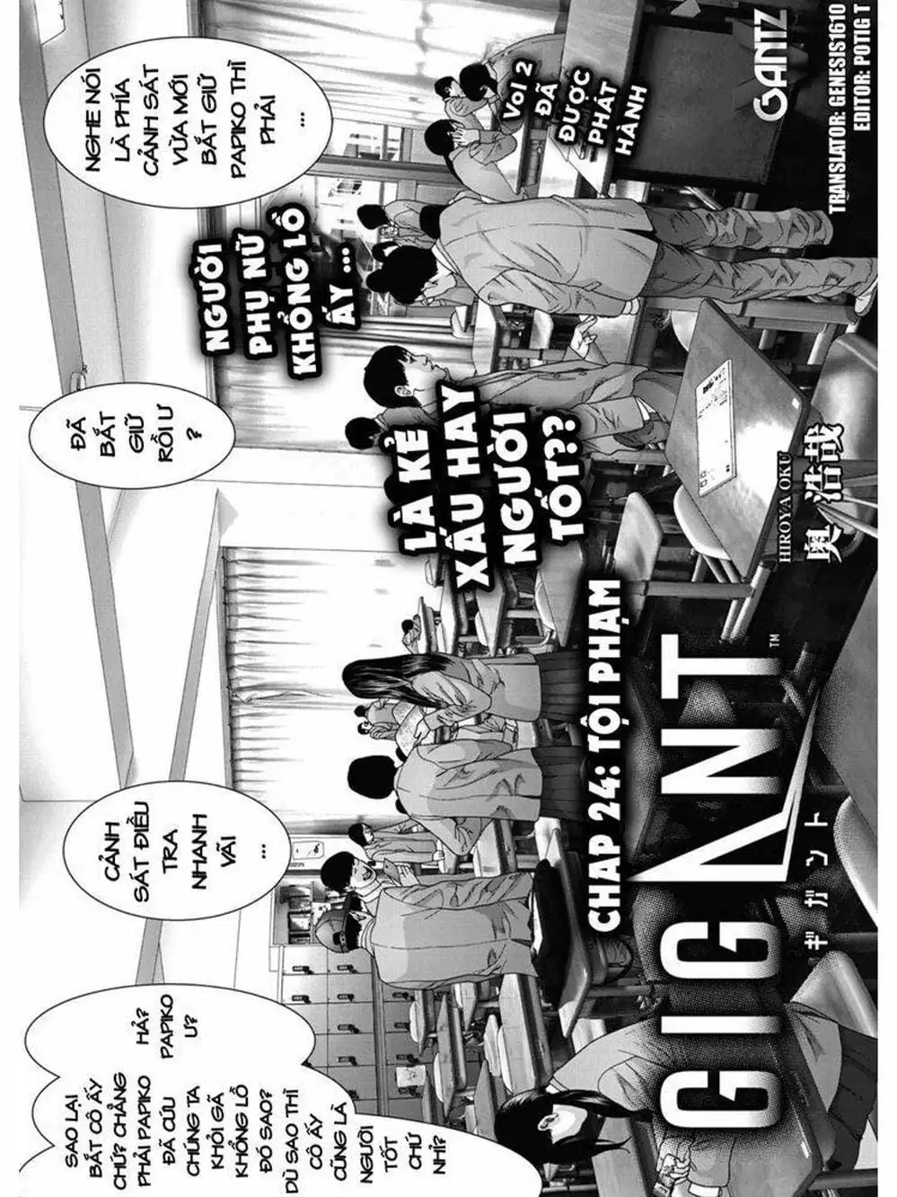 Truyện Tranh Người Khổng Lồ - Gigant trang 7