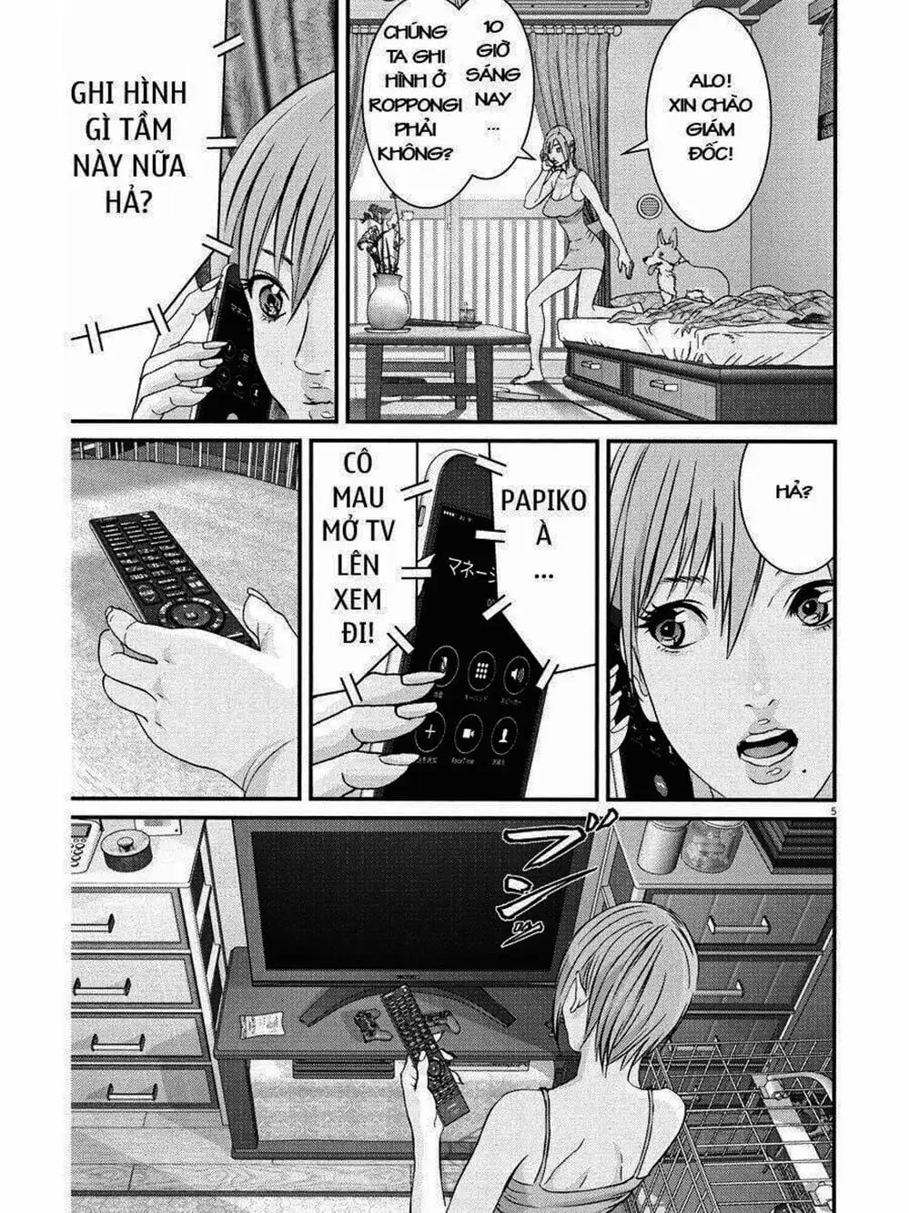 Truyện Tranh Người Khổng Lồ - Gigant trang 7