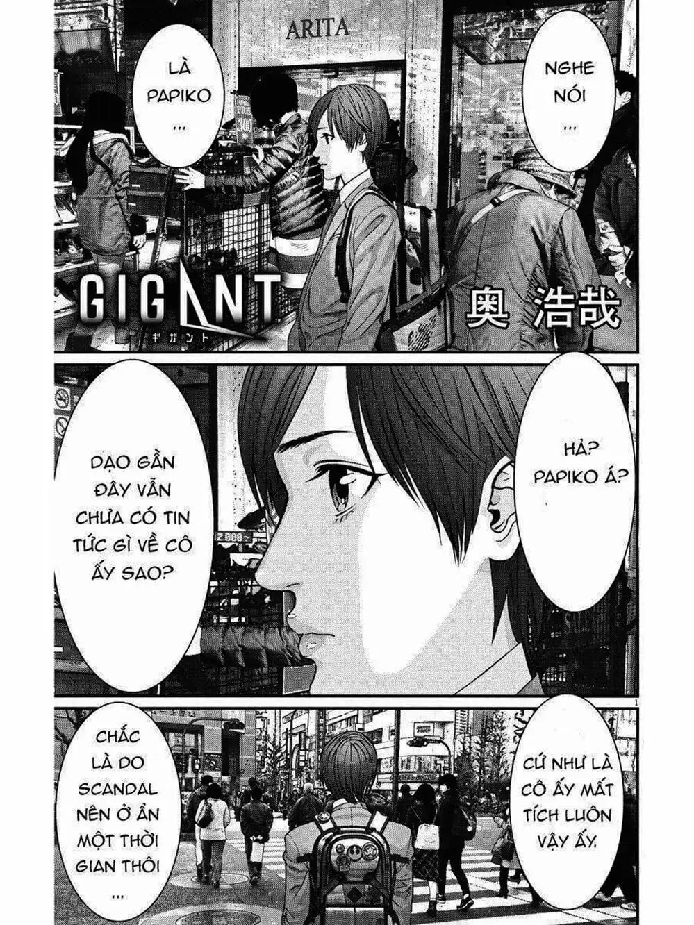 Truyện Tranh Người Khổng Lồ - Gigant trang 7