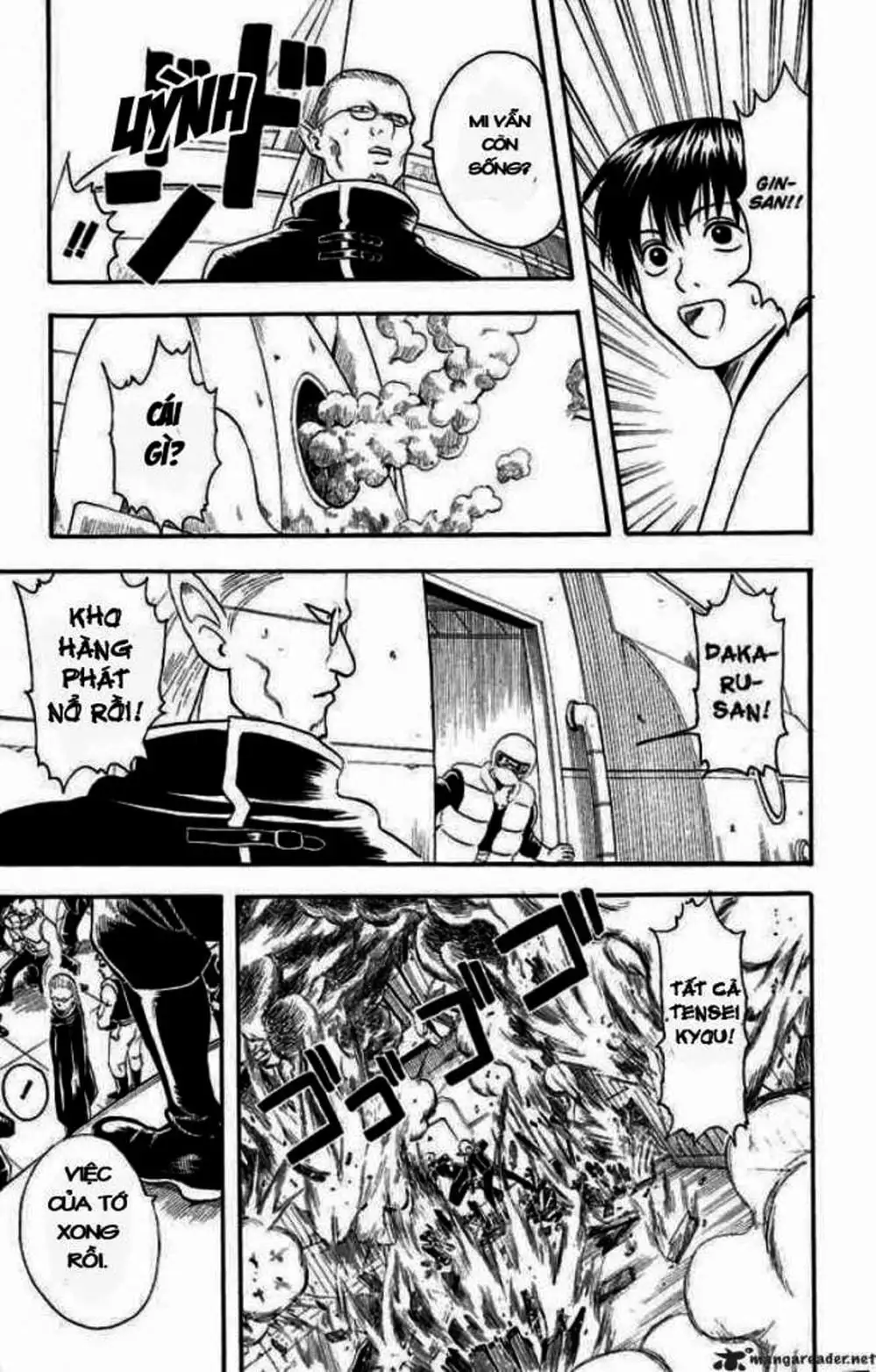 Truyện Tranh Gintama Linh Hồn Bạc: Luật Lệ Đặt Ra Là Để Phá Bỏ trang 7