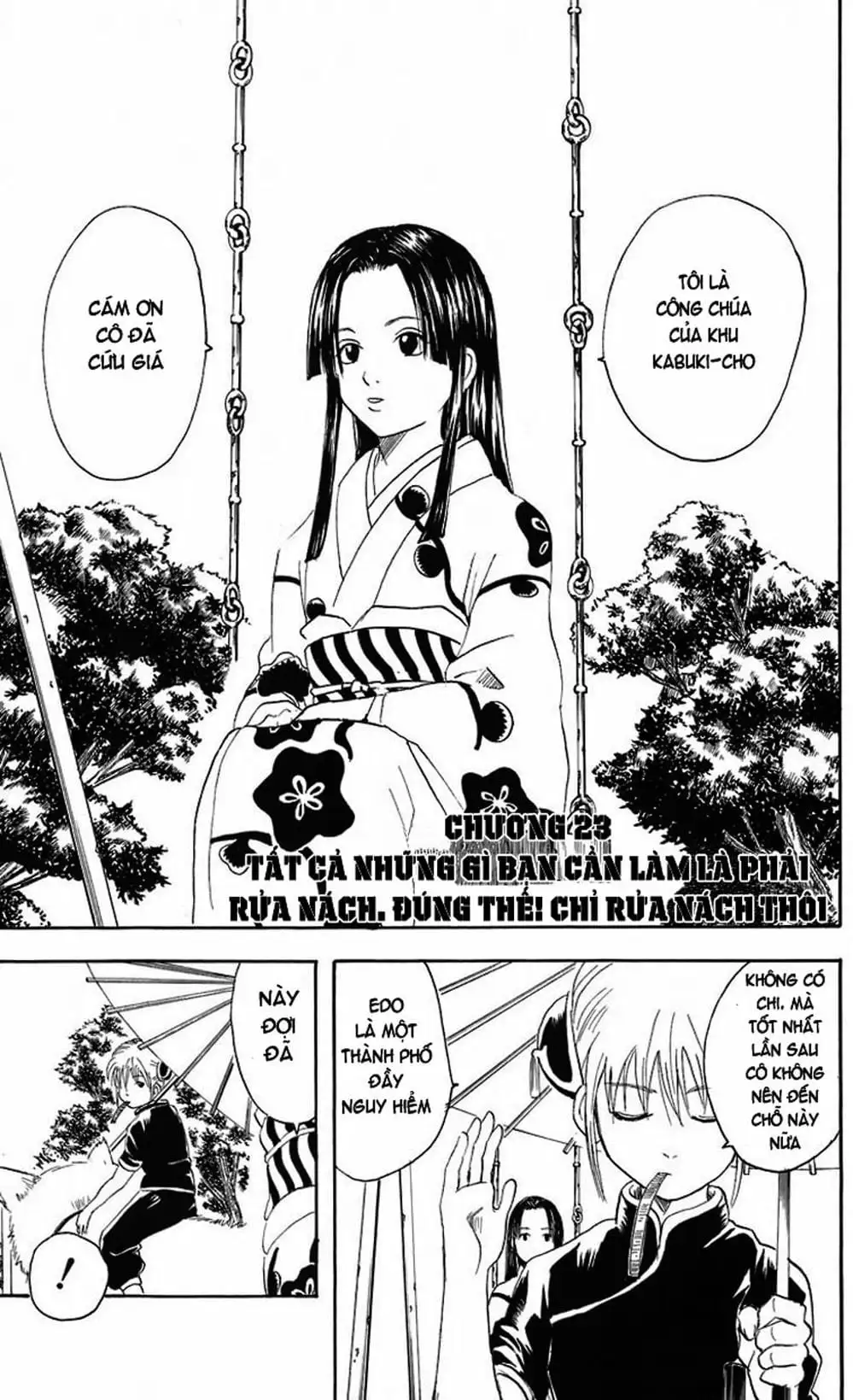 Truyện Tranh Gintama Linh Hồn Bạc: Luật Lệ Đặt Ra Là Để Phá Bỏ trang 7