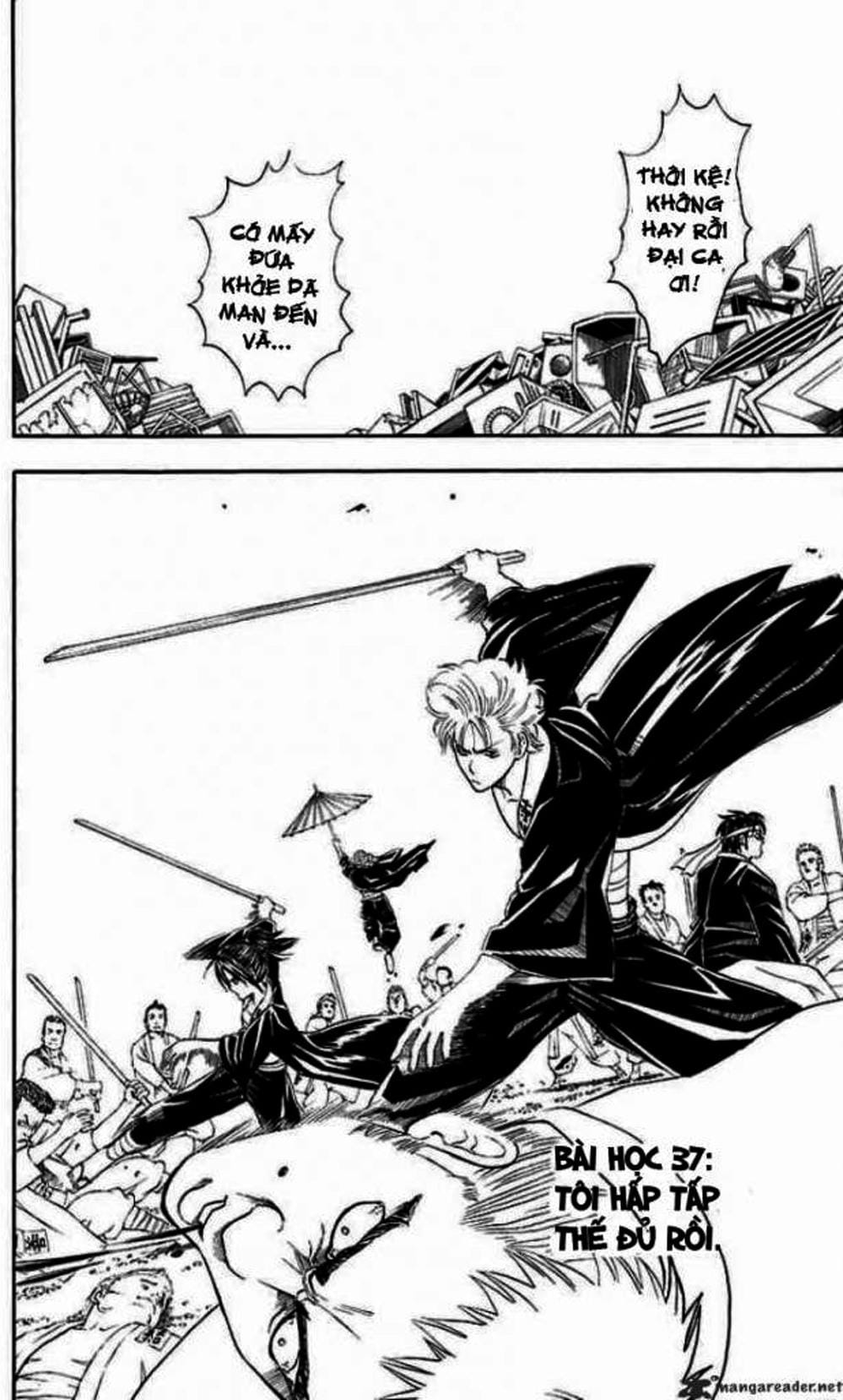 Truyện Tranh Gintama Linh Hồn Bạc: Luật Lệ Đặt Ra Là Để Phá Bỏ trang 7